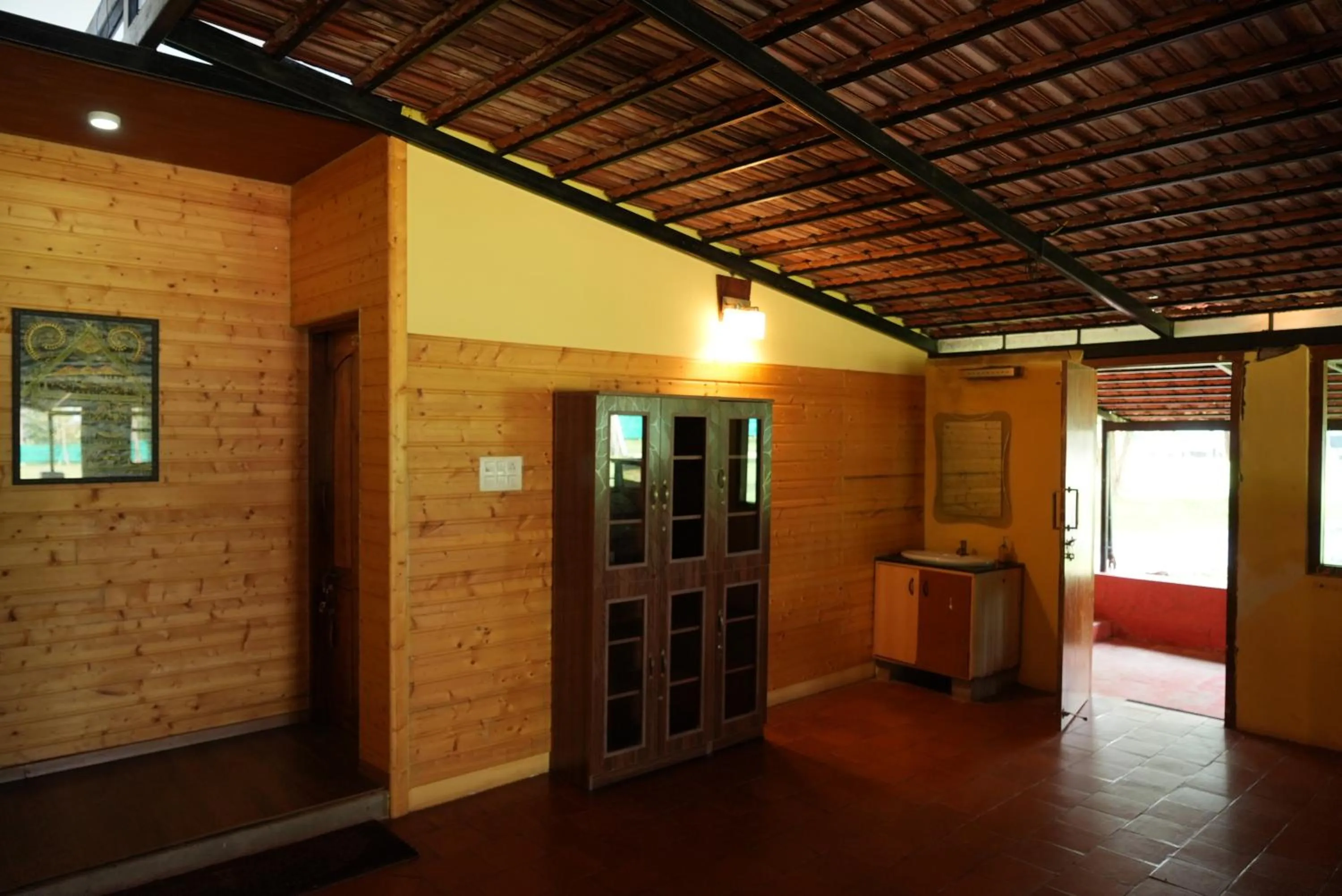 Seating area in labdhi Resorts Masinagudi- Stag Groups not allowed