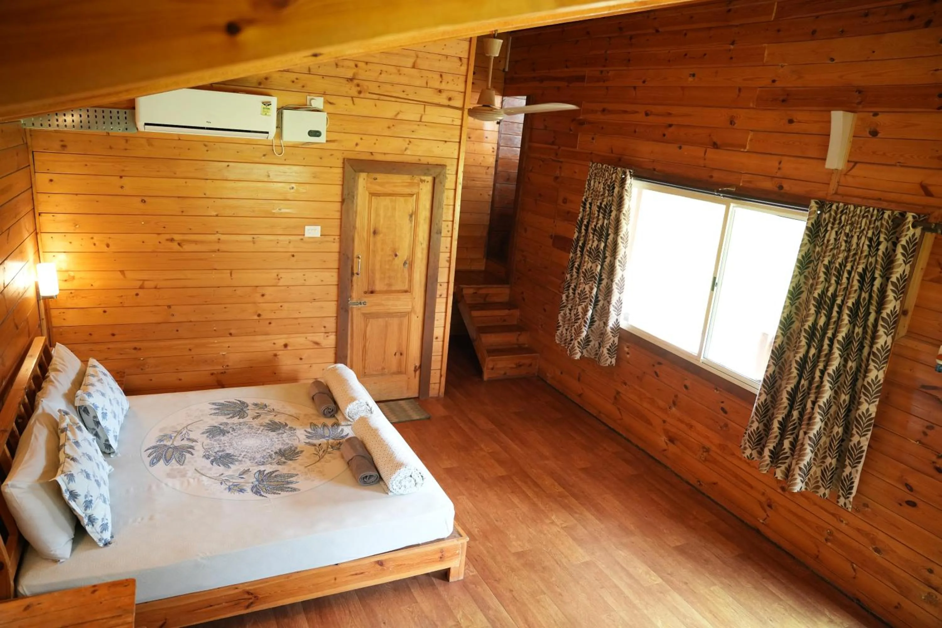 Photo of the whole room, Bed in labdhi Resorts Masinagudi- Stag Groups not allowed