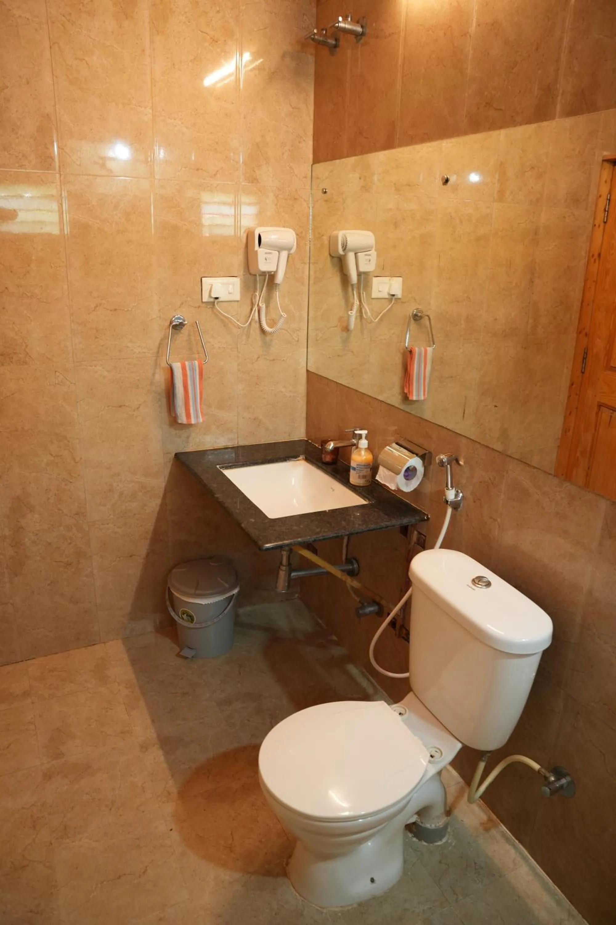 Shower in labdhi Resorts Masinagudi- Stag Groups not allowed