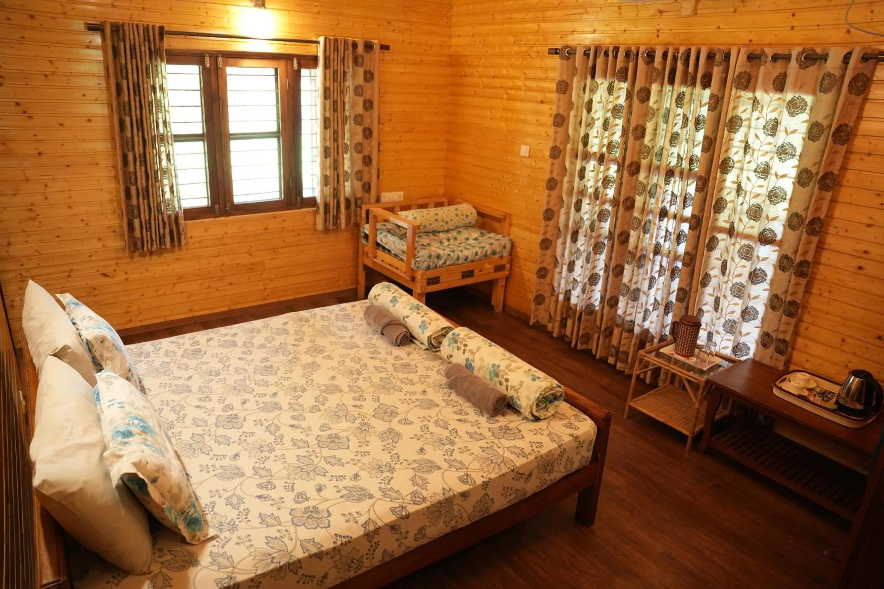 Bed in labdhi Resorts Masinagudi- Stag Groups not allowed