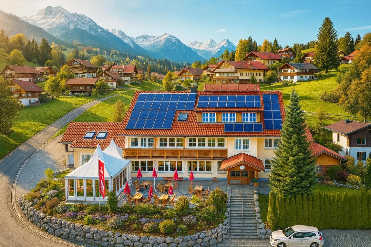 Property building in Hotel JMS Holiday Allgäu