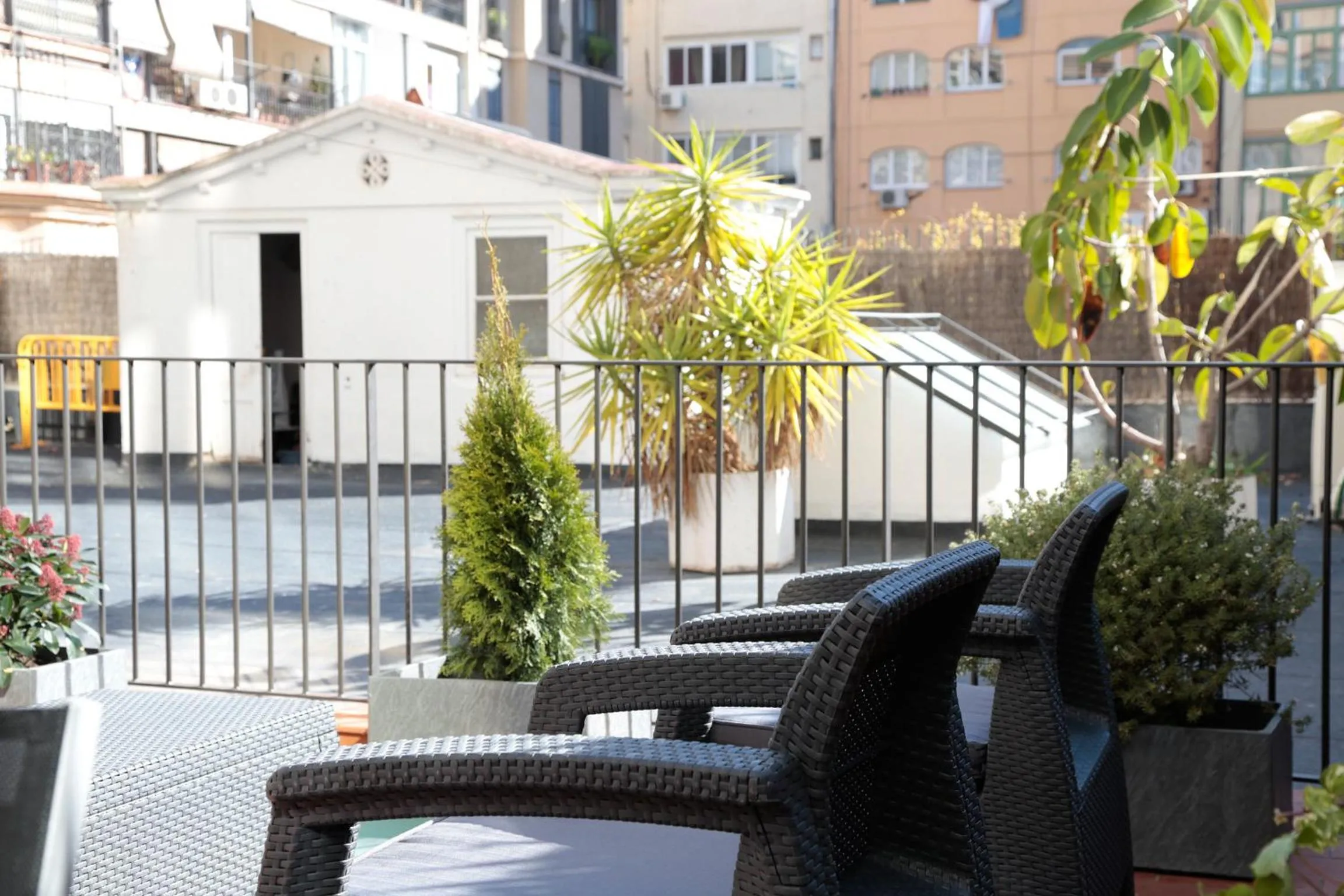 Patio in Amra Barcelona Gran Via