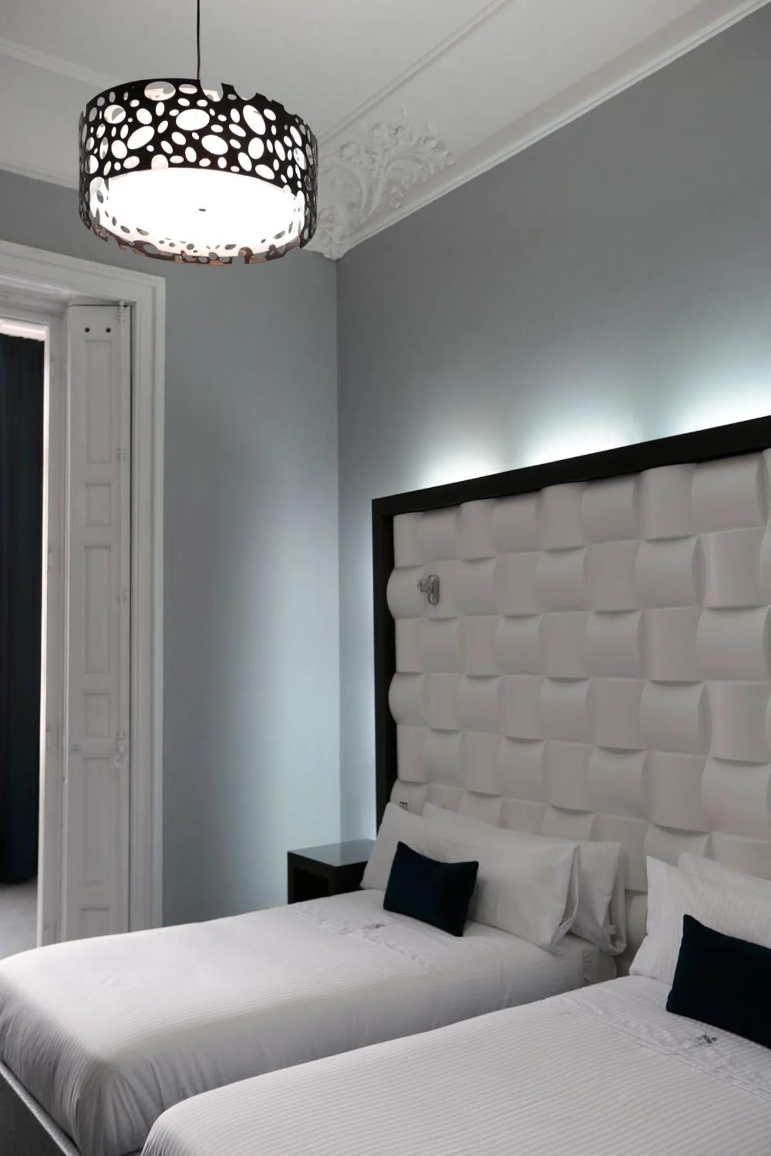 Bed in Amra Barcelona Gran Via