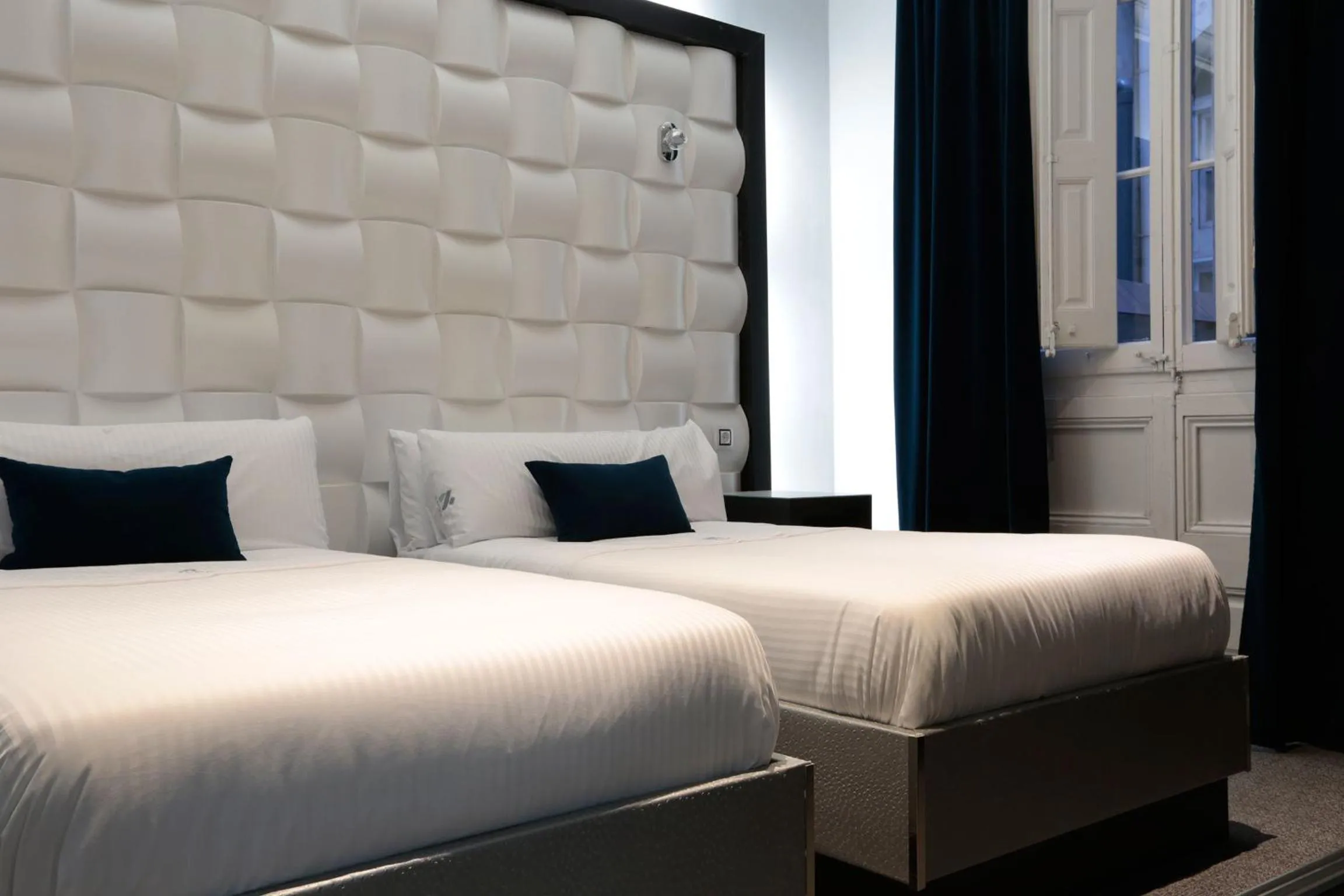 Bed in Amra Barcelona Gran Via