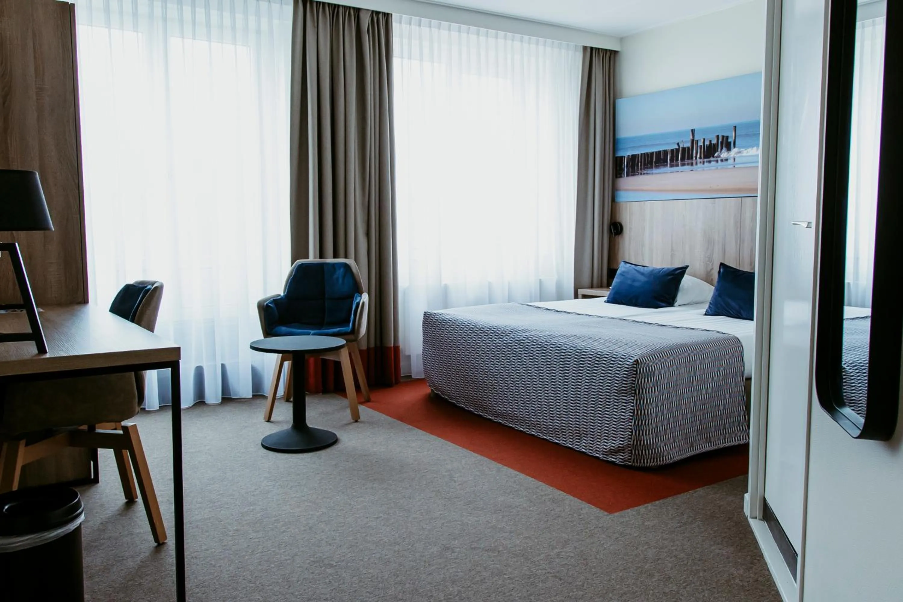 Bed in Hotel Victoria