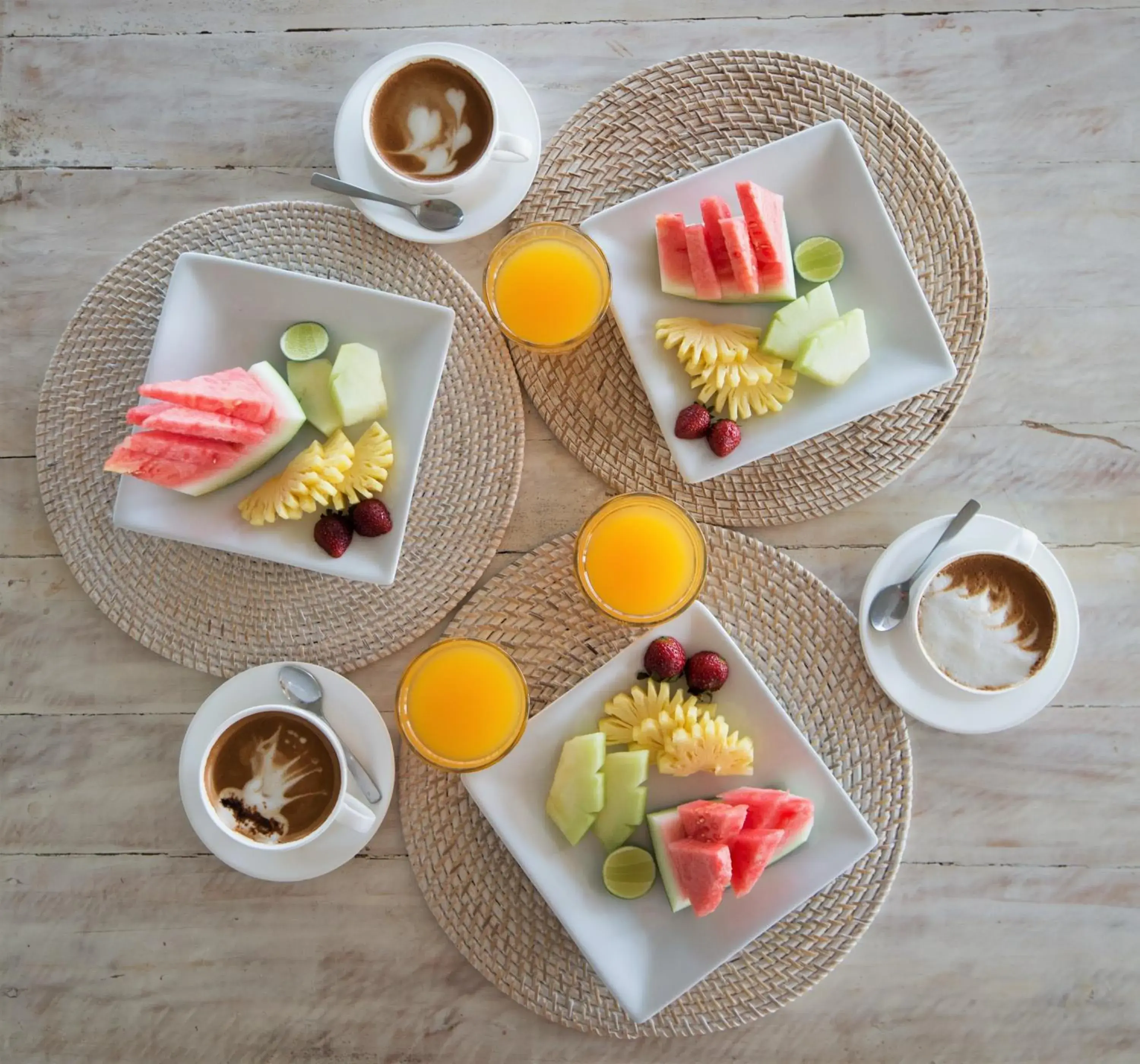 American breakfast in Mayo Resort American breakfast in Mayo Resort