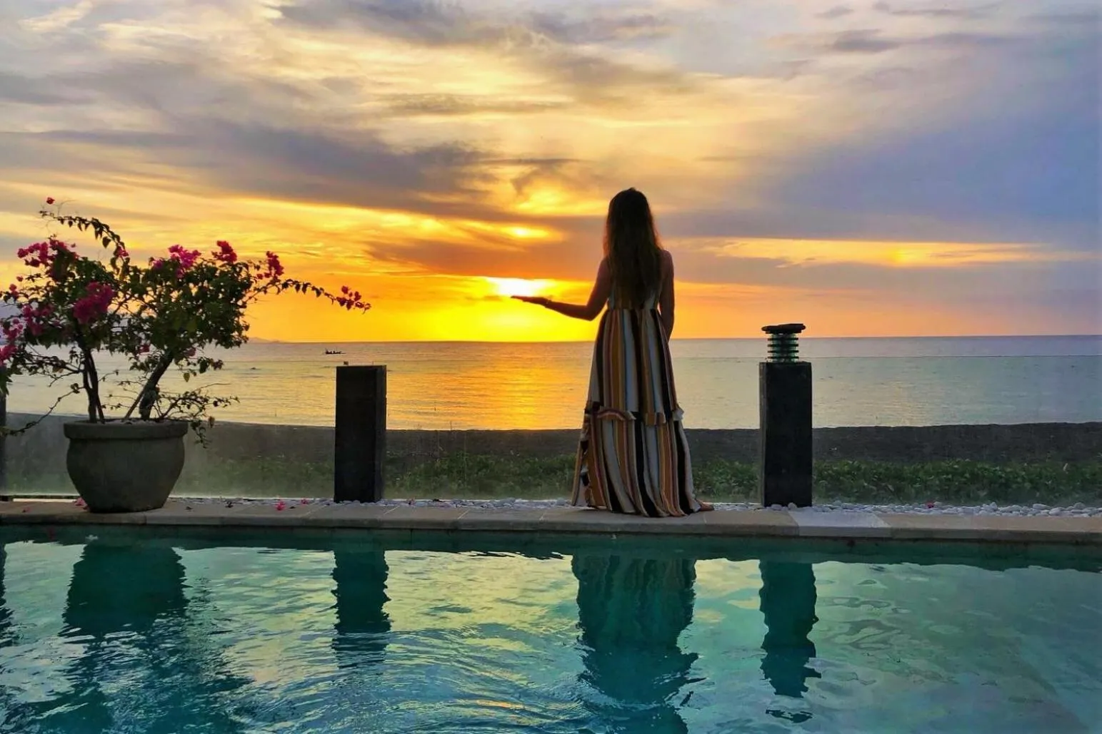 Patio in Mayo Resort