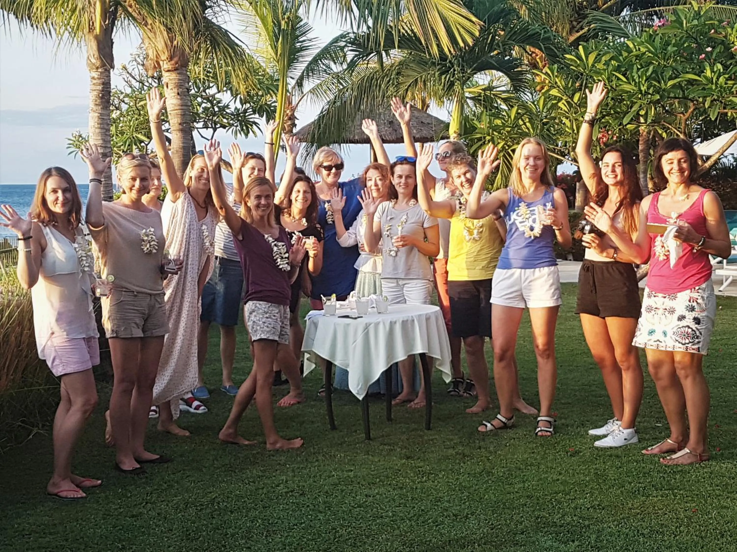 group of guests in Mayo Resort