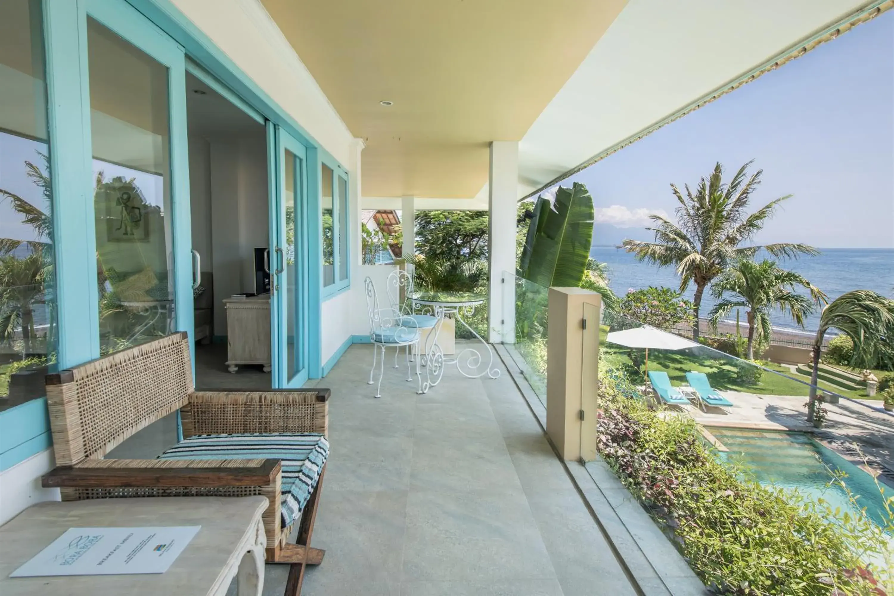 Garden view in Mayo Resort Garden view in Mayo Resort