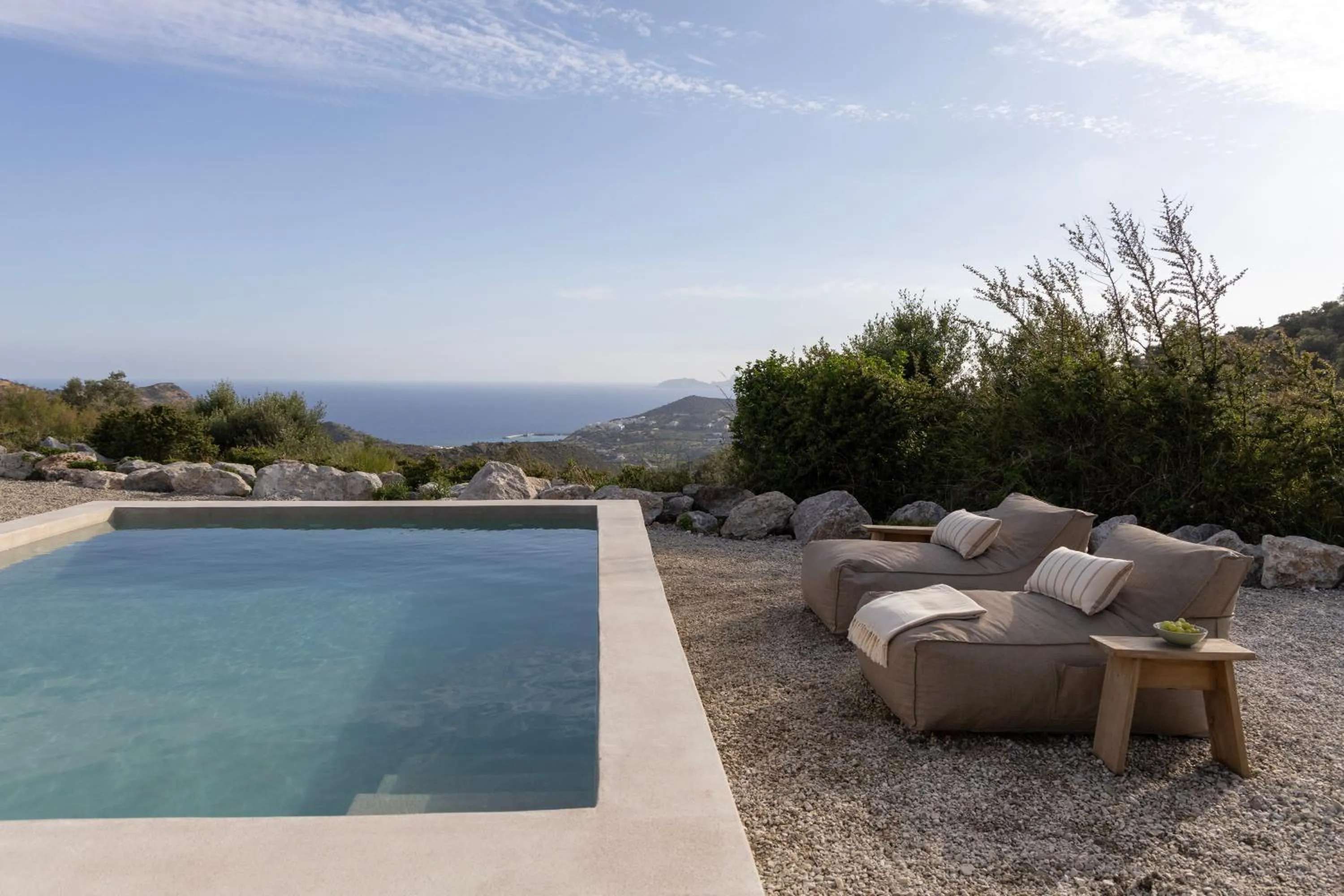 Pool view in Palazzo Greco Villas