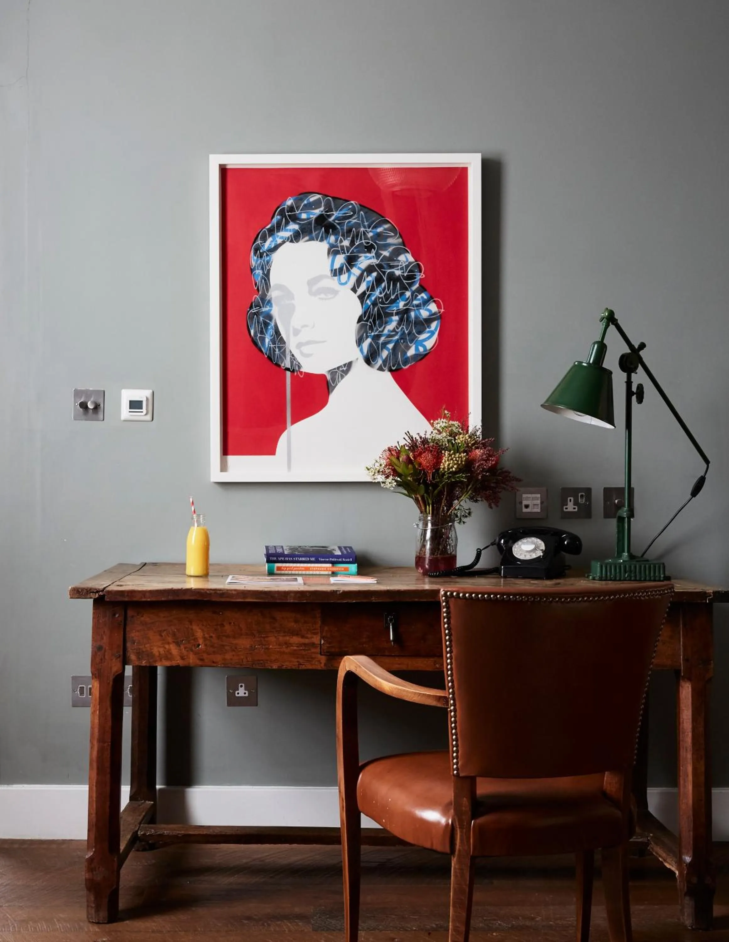 Bedroom in Artist Residence London