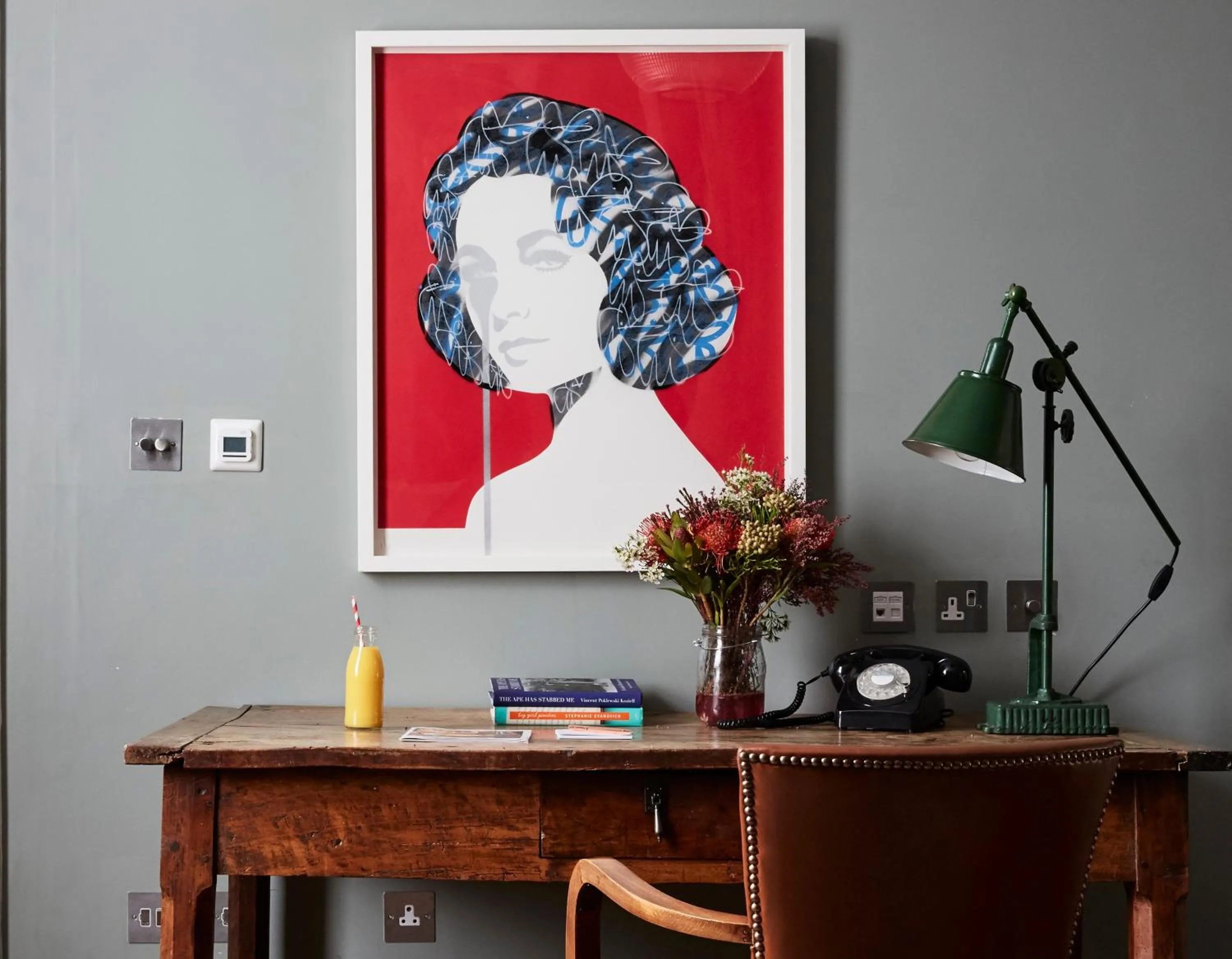 Decorative detail in Artist Residence London