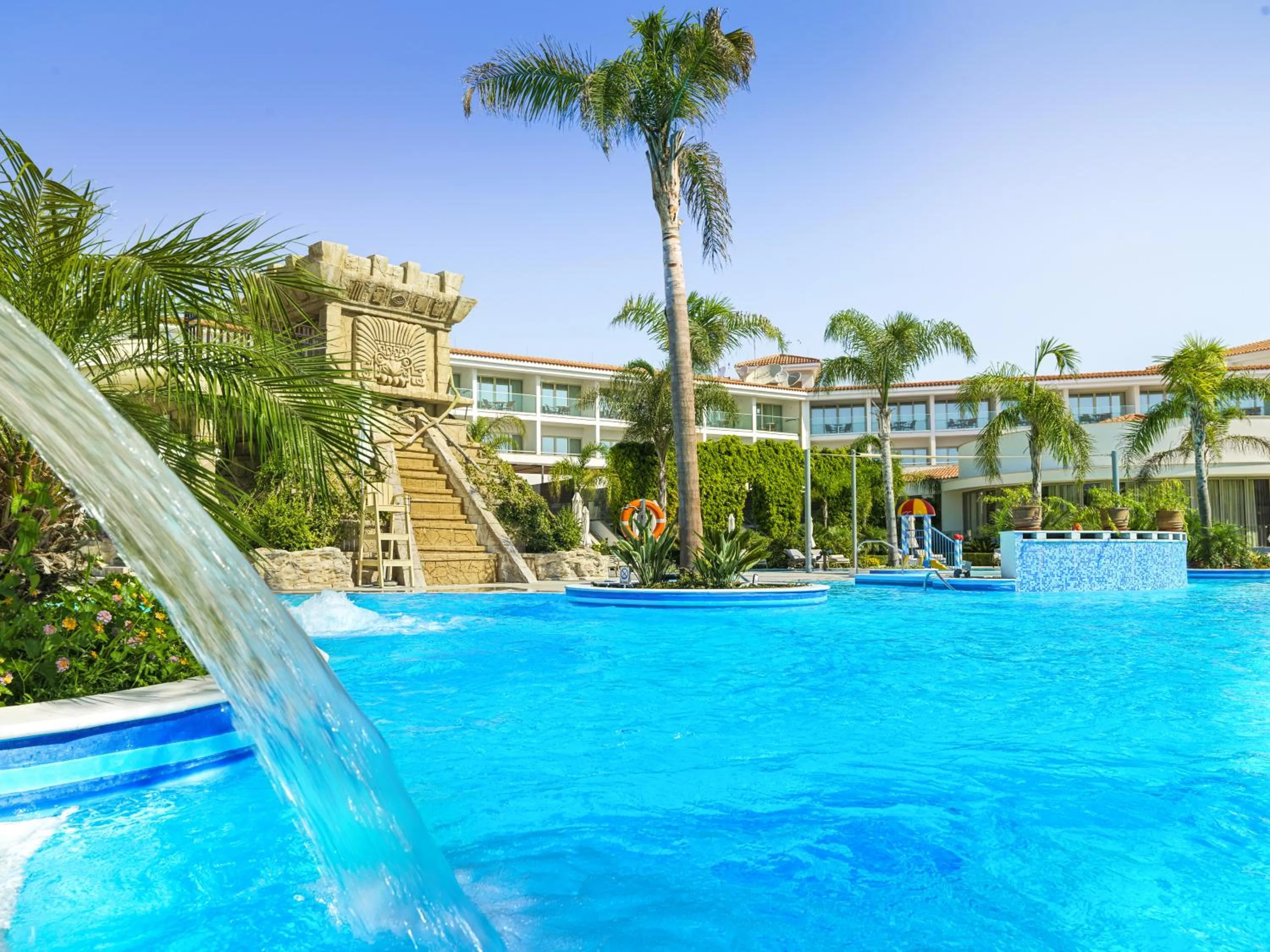 Swimming pool in Olympic Lagoon Resort Paphos