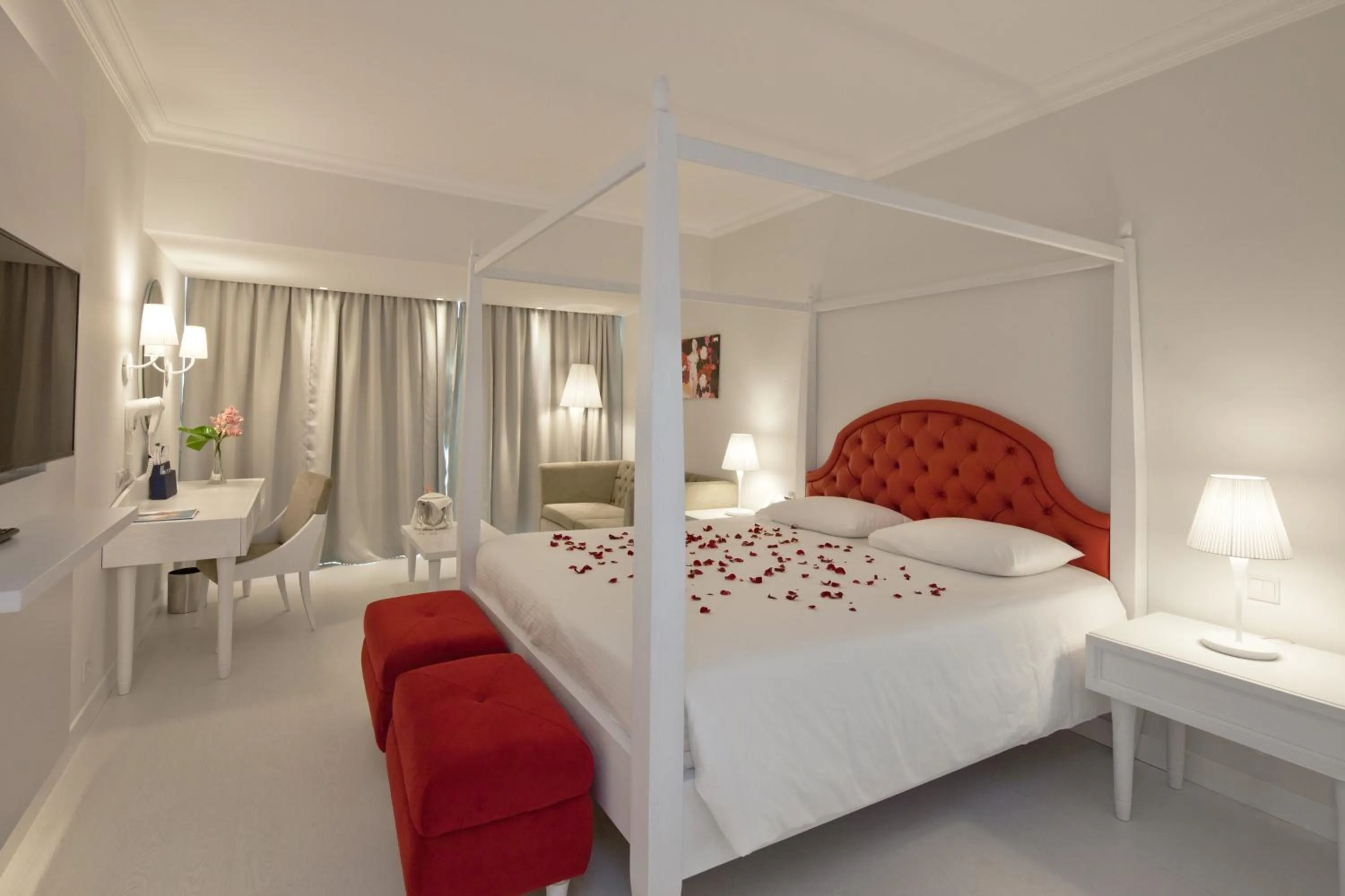 Bedroom, Bed in Olympic Lagoon Resort Paphos