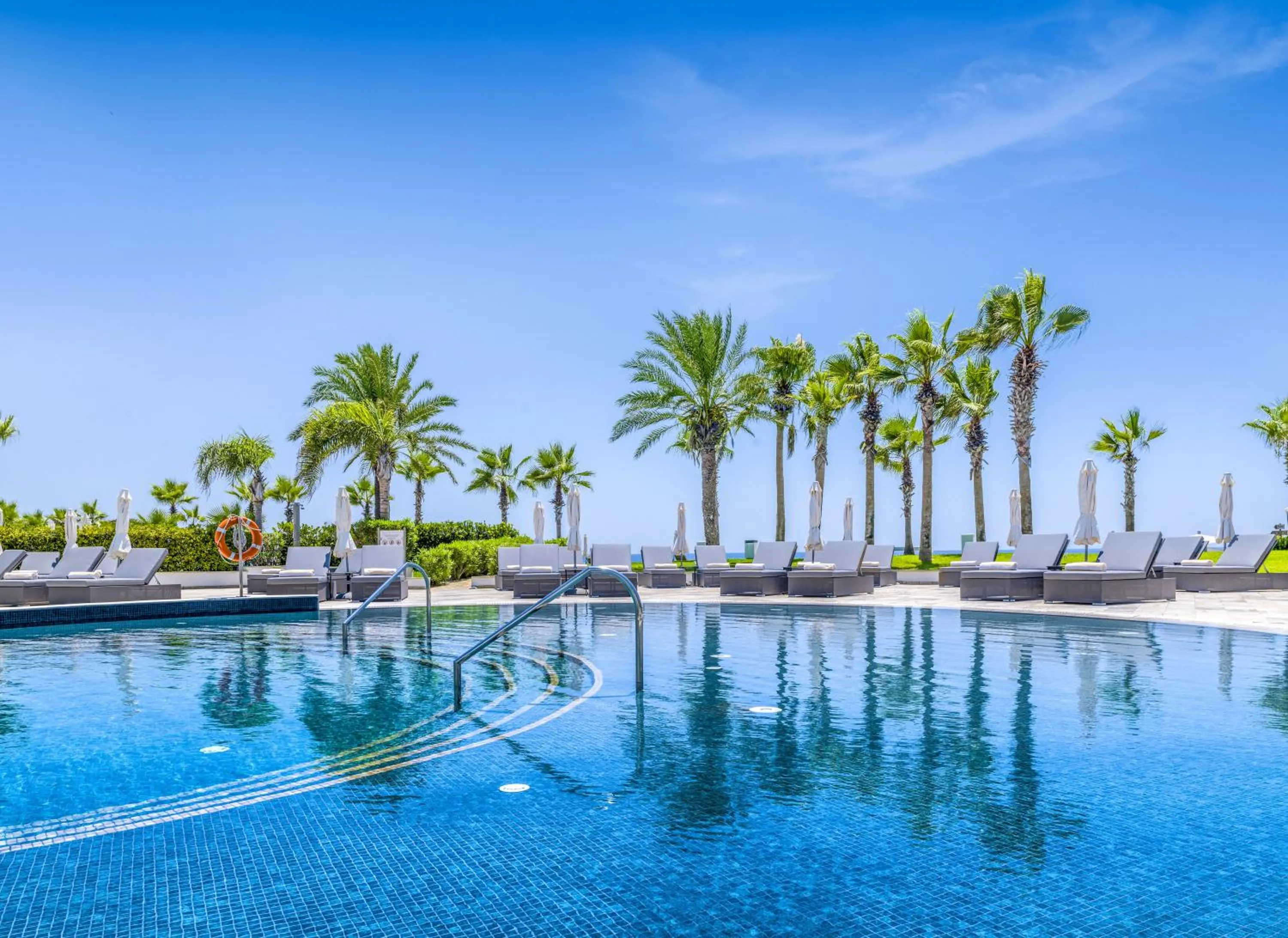 Swimming pool in Olympic Lagoon Resort Paphos