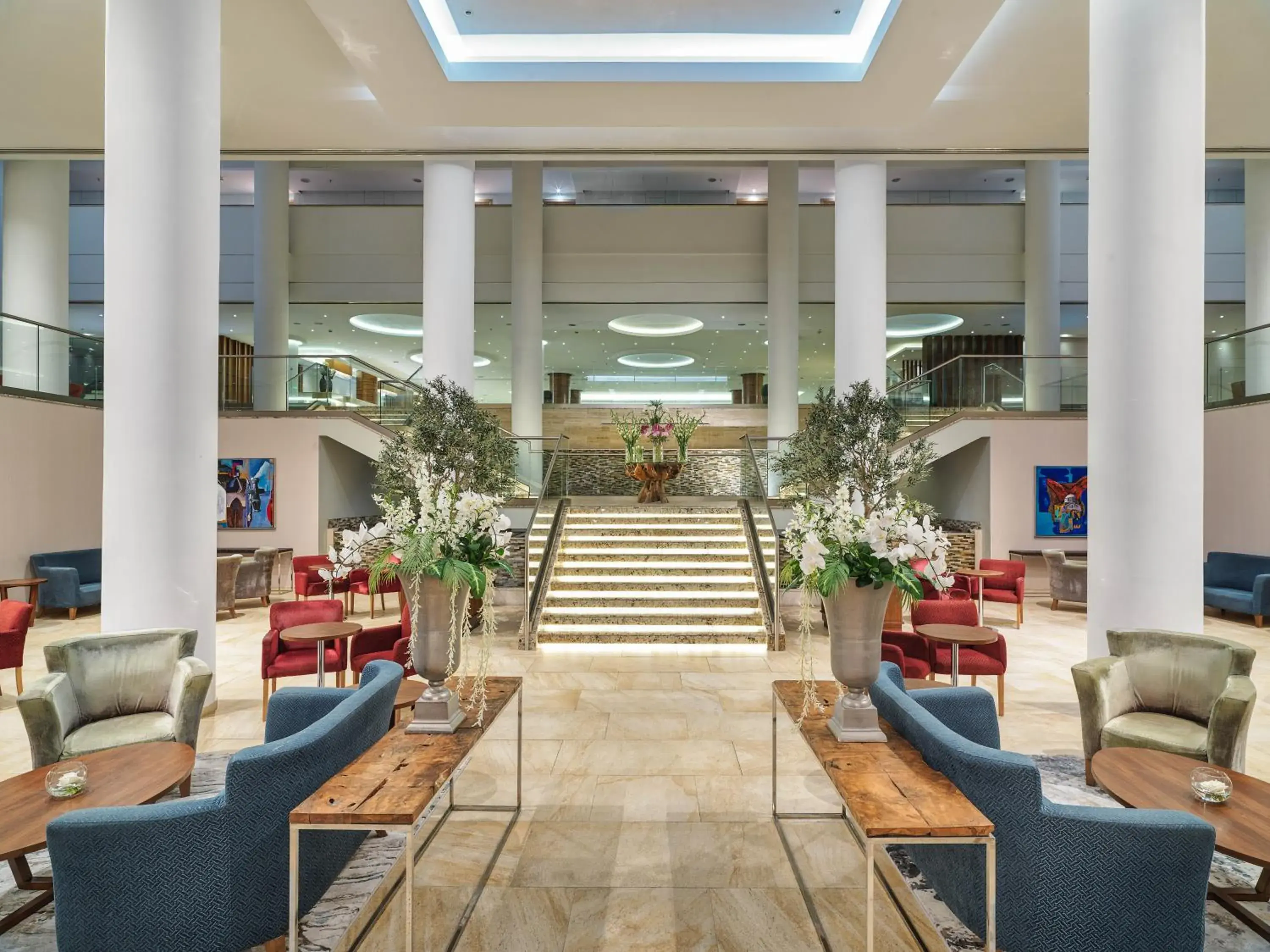 Lobby or reception in Olympic Lagoon Resort Paphos Lobby or reception in Olympic Lagoon Resort Paphos