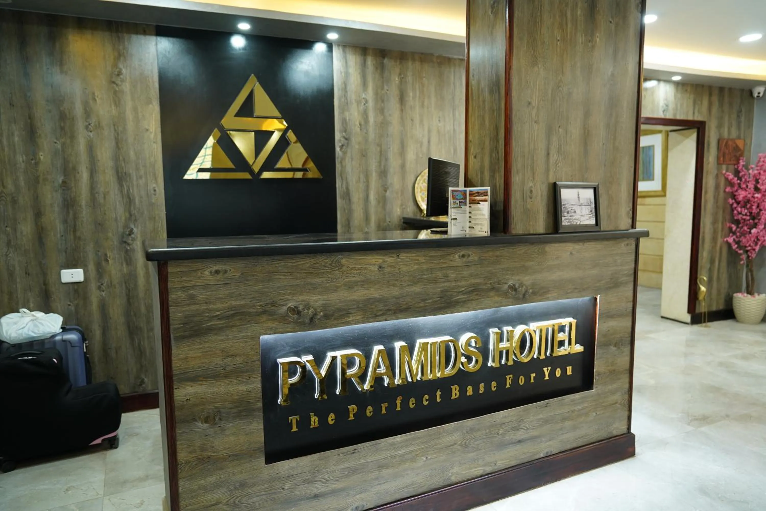 Property logo or sign in Pyramids Hotel