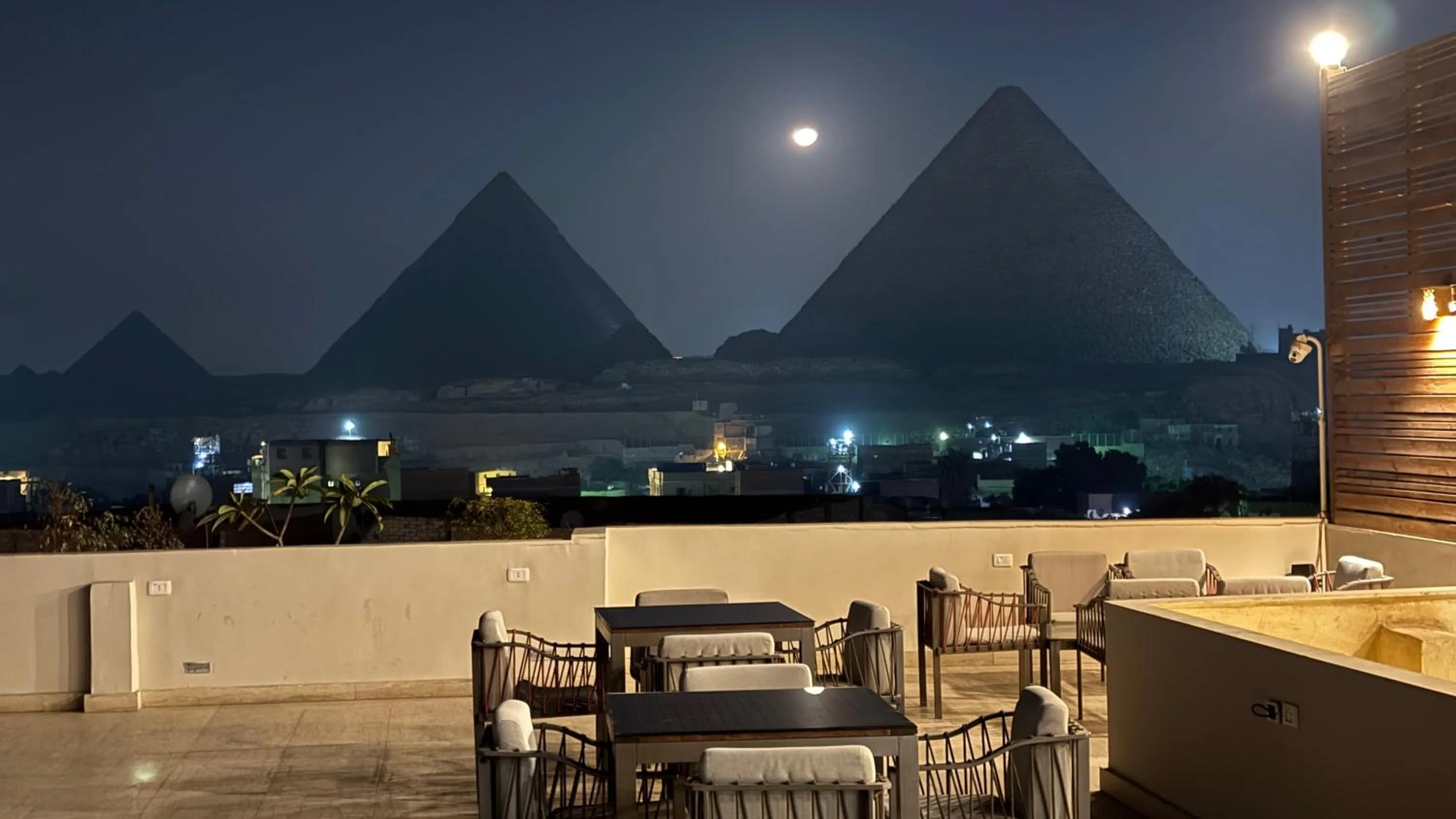 Property building in Pyramids Hotel