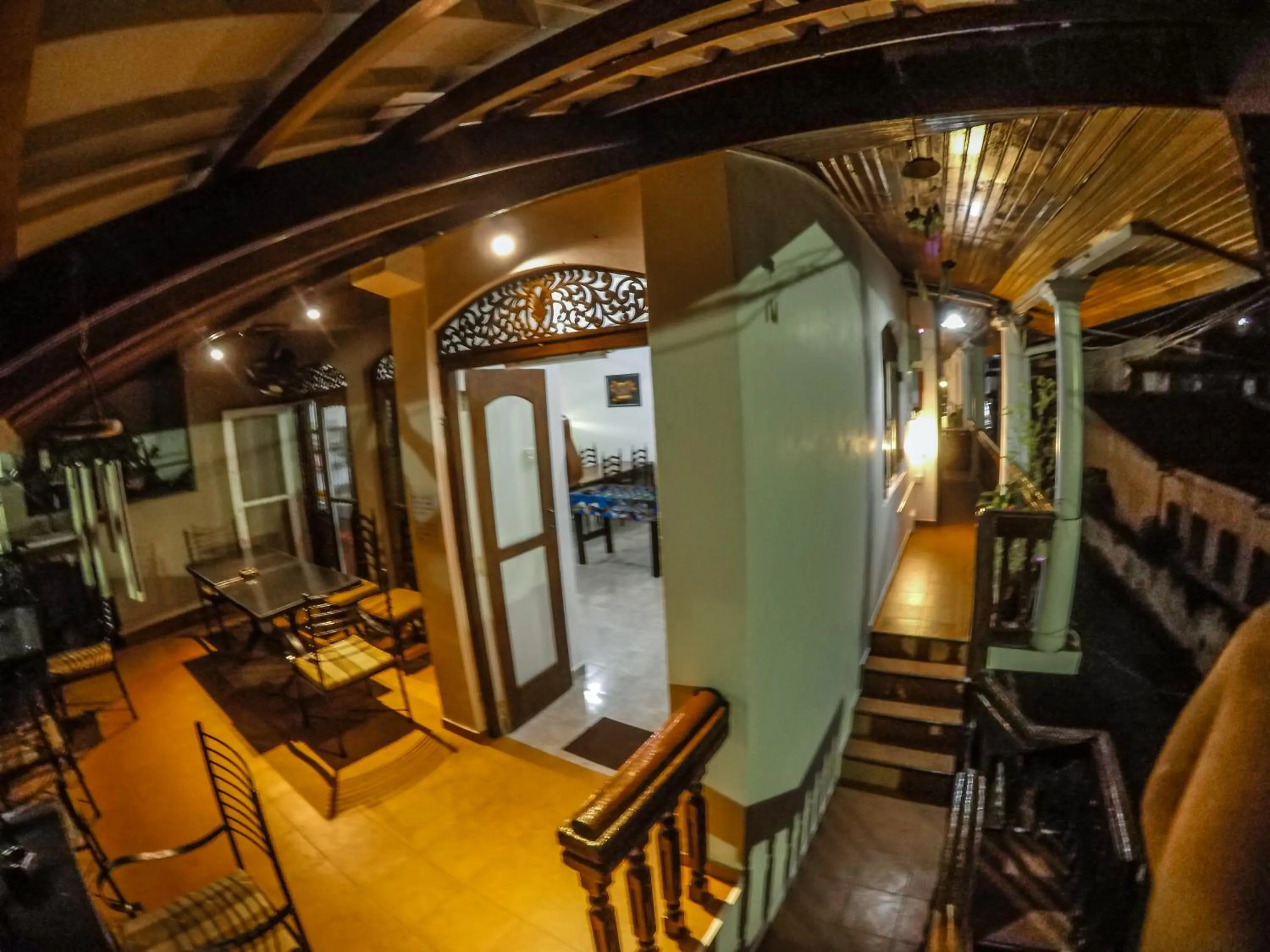 Balcony/Terrace in Wijenayake's - Beach Haven Guest House - Galle Fort