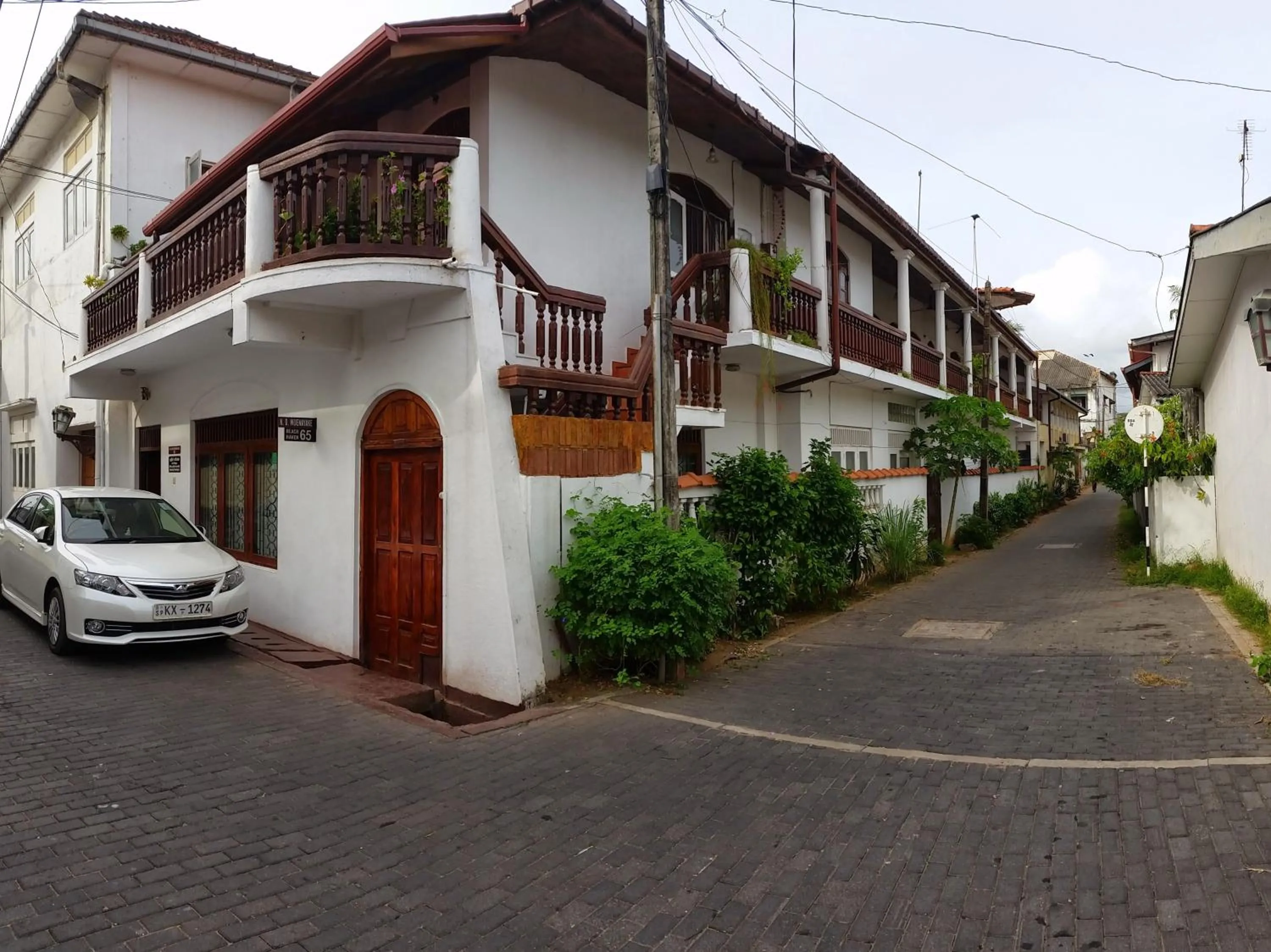 Property building in Wijenayake's - Beach Haven Guest House - Galle Fort