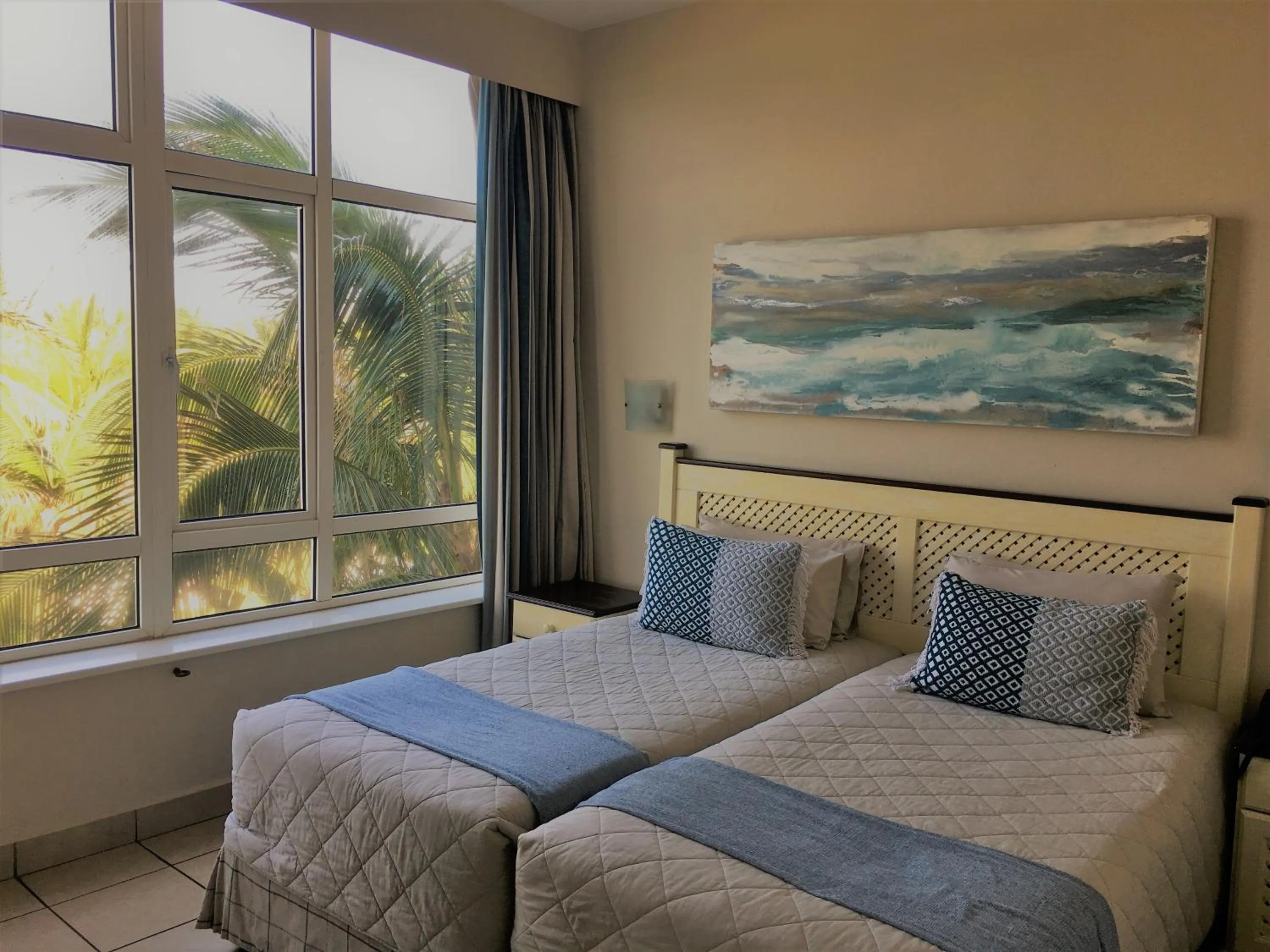 Bed in Salt Rock Hotel and Beach Resort