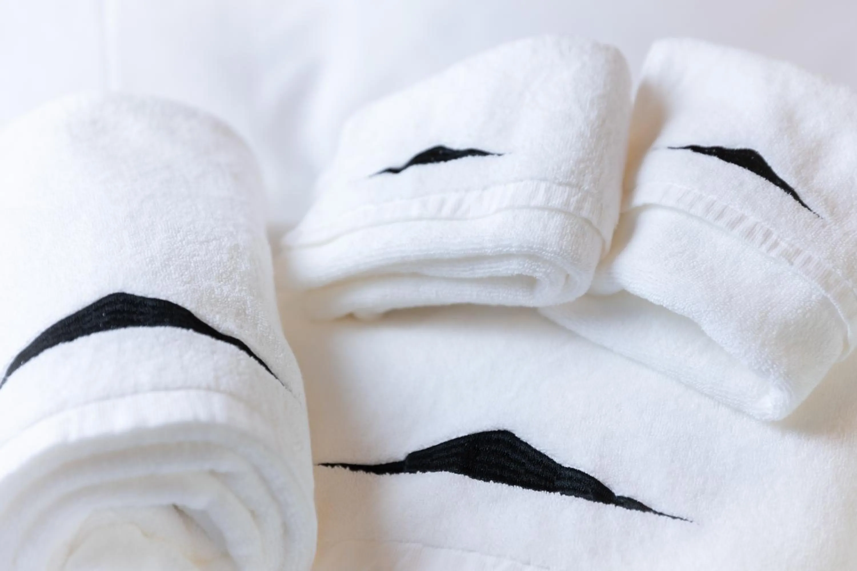 towels in 7c villa and winery