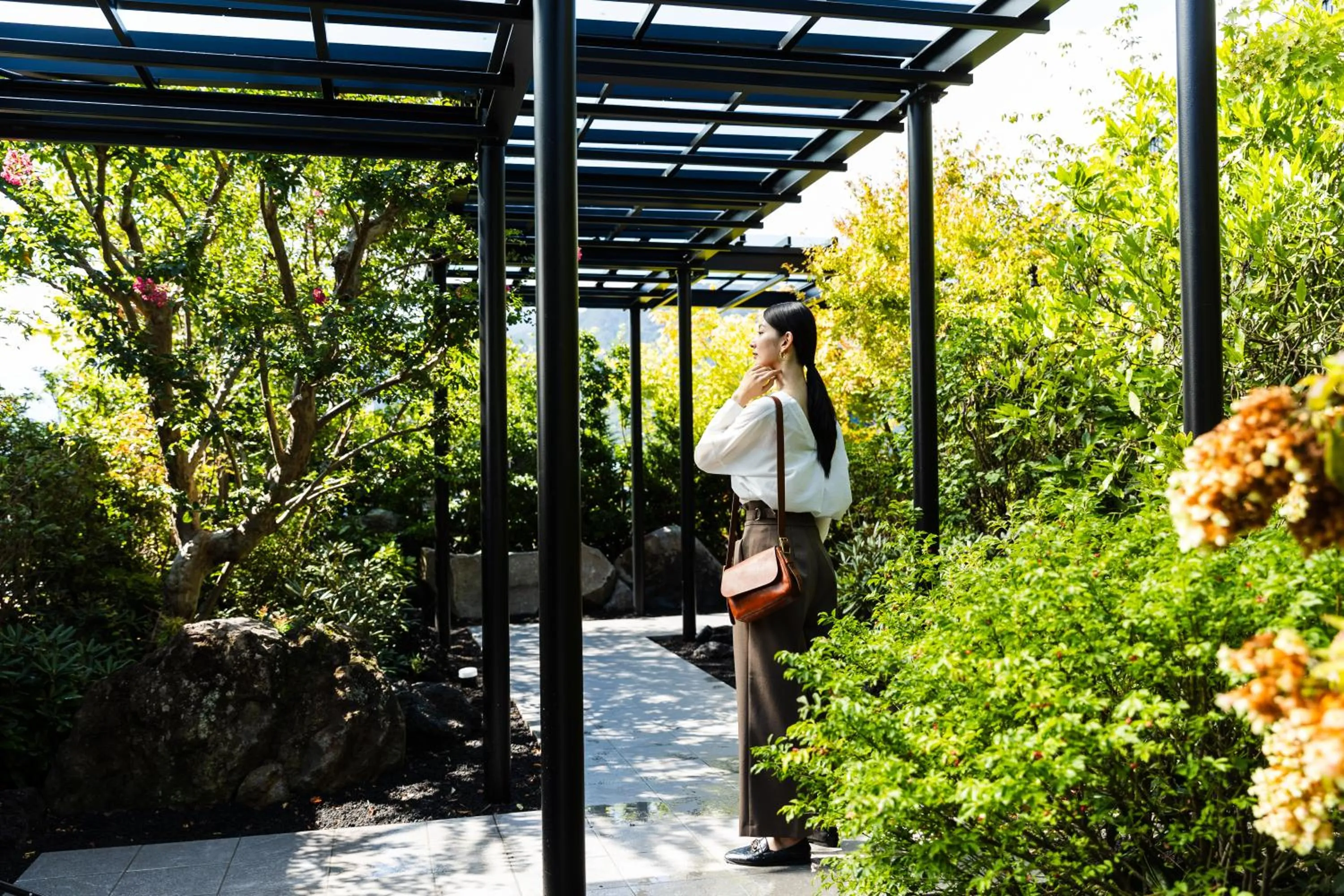 Garden in 7c villa and winery