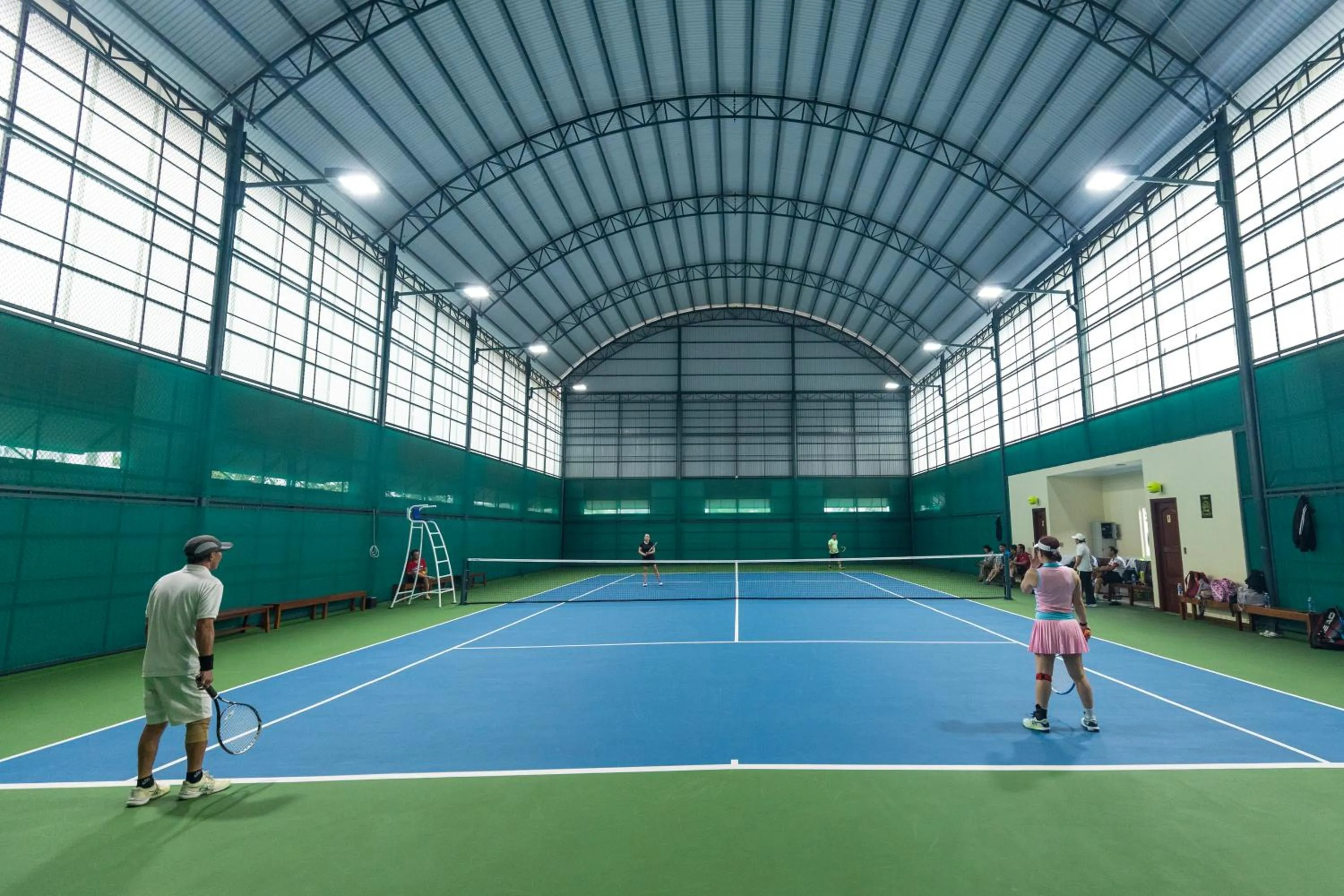 Tennis court in CALYSSA HOTELS & VILLAGE