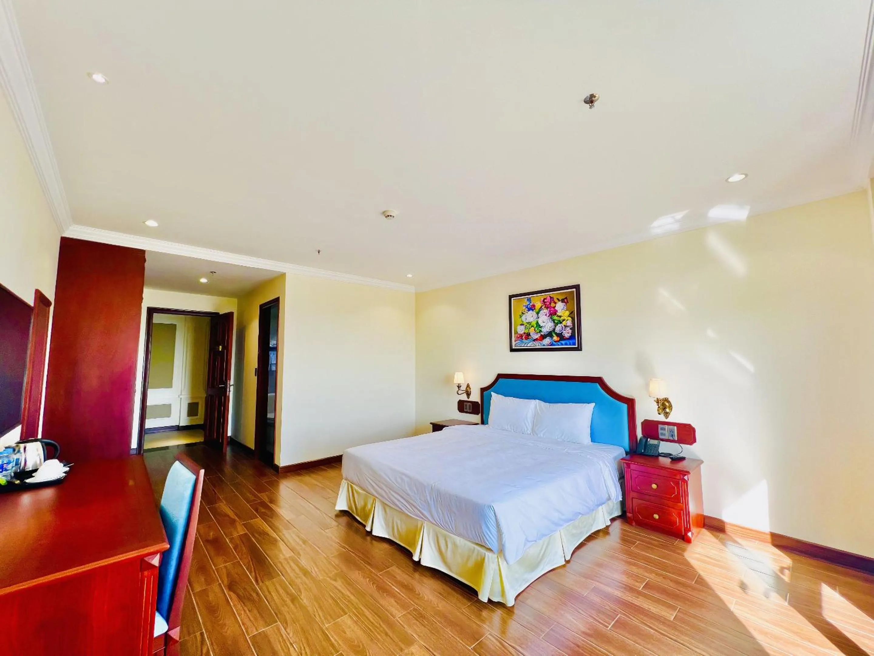 Bedroom, Bed in CALYSSA HOTELS & VILLAGE