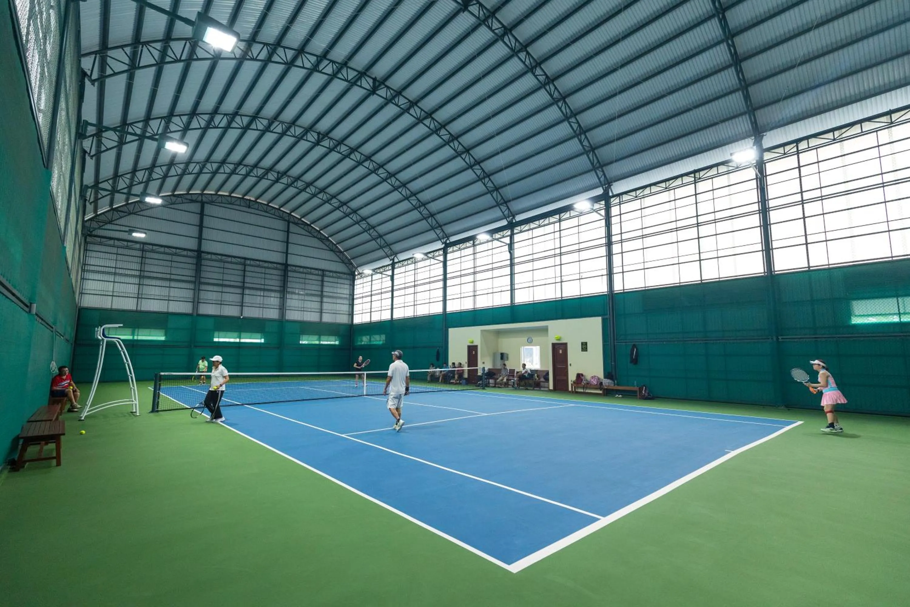 Tennis court in CALYSSA HOTELS & VILLAGE