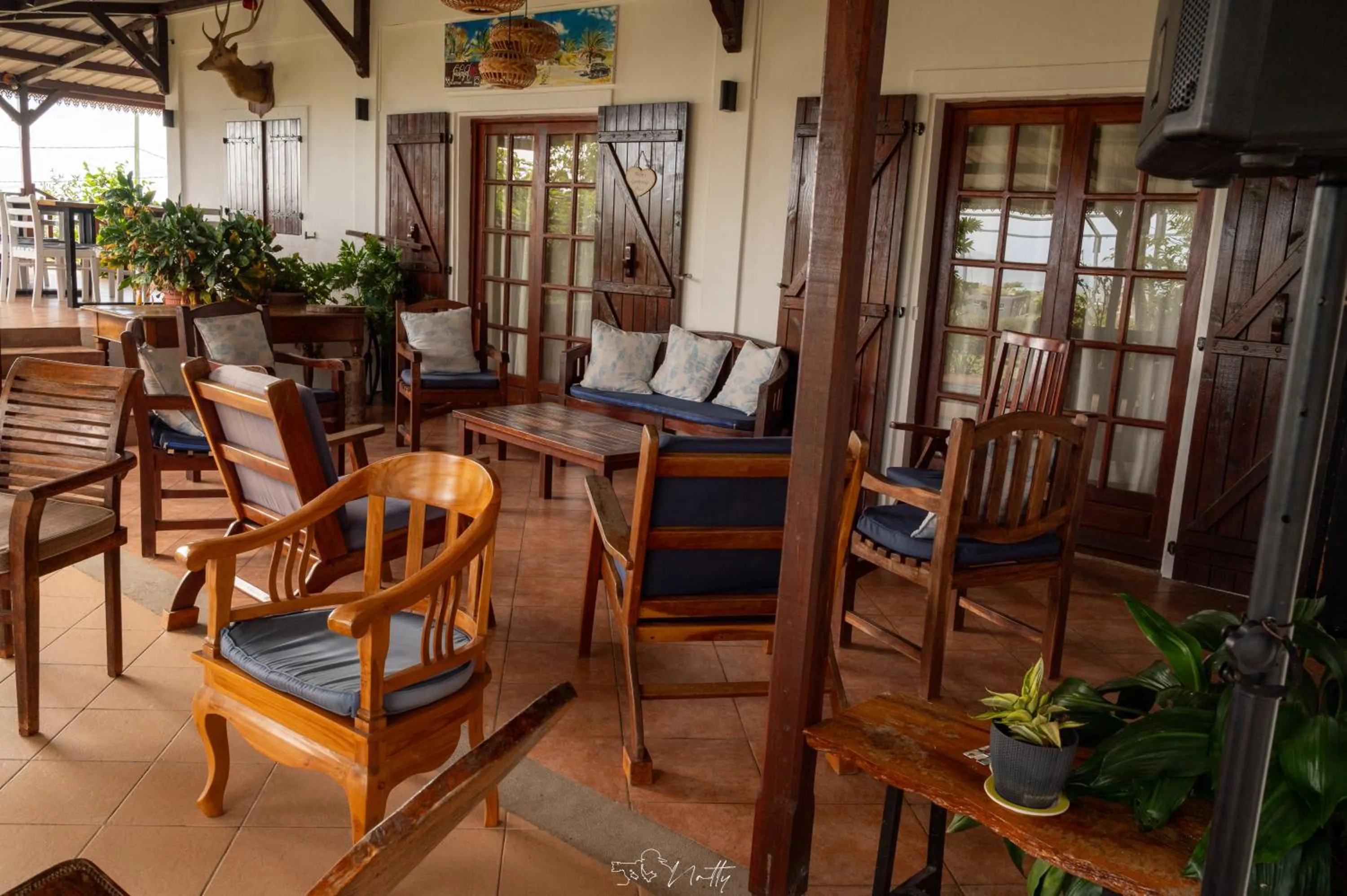 Seating area in Residence Foulsafat