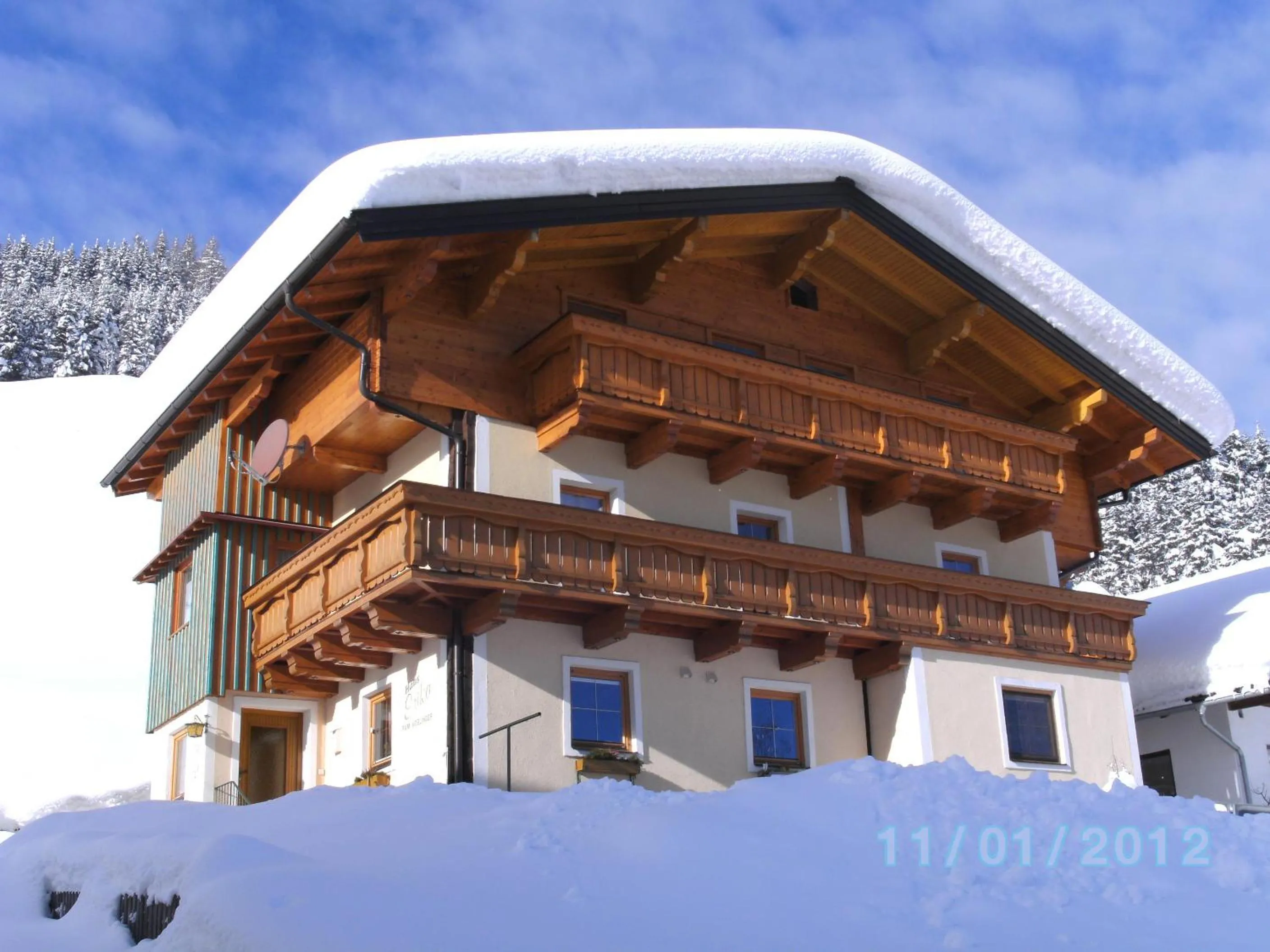 Winter in Haus Erika