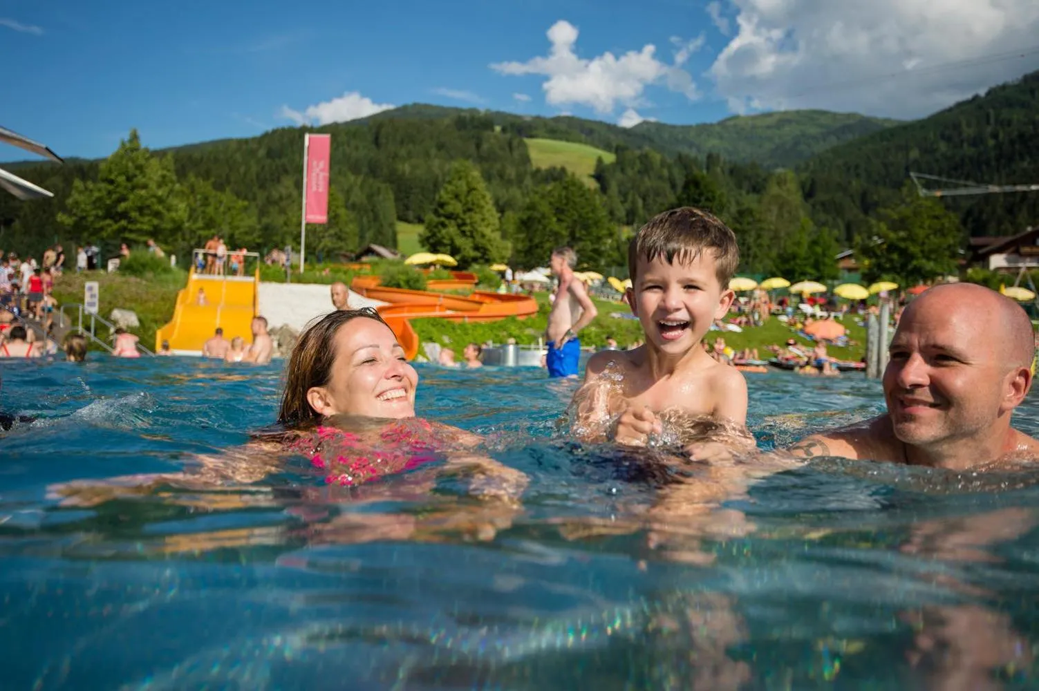 Swimming pool in Haus Erika