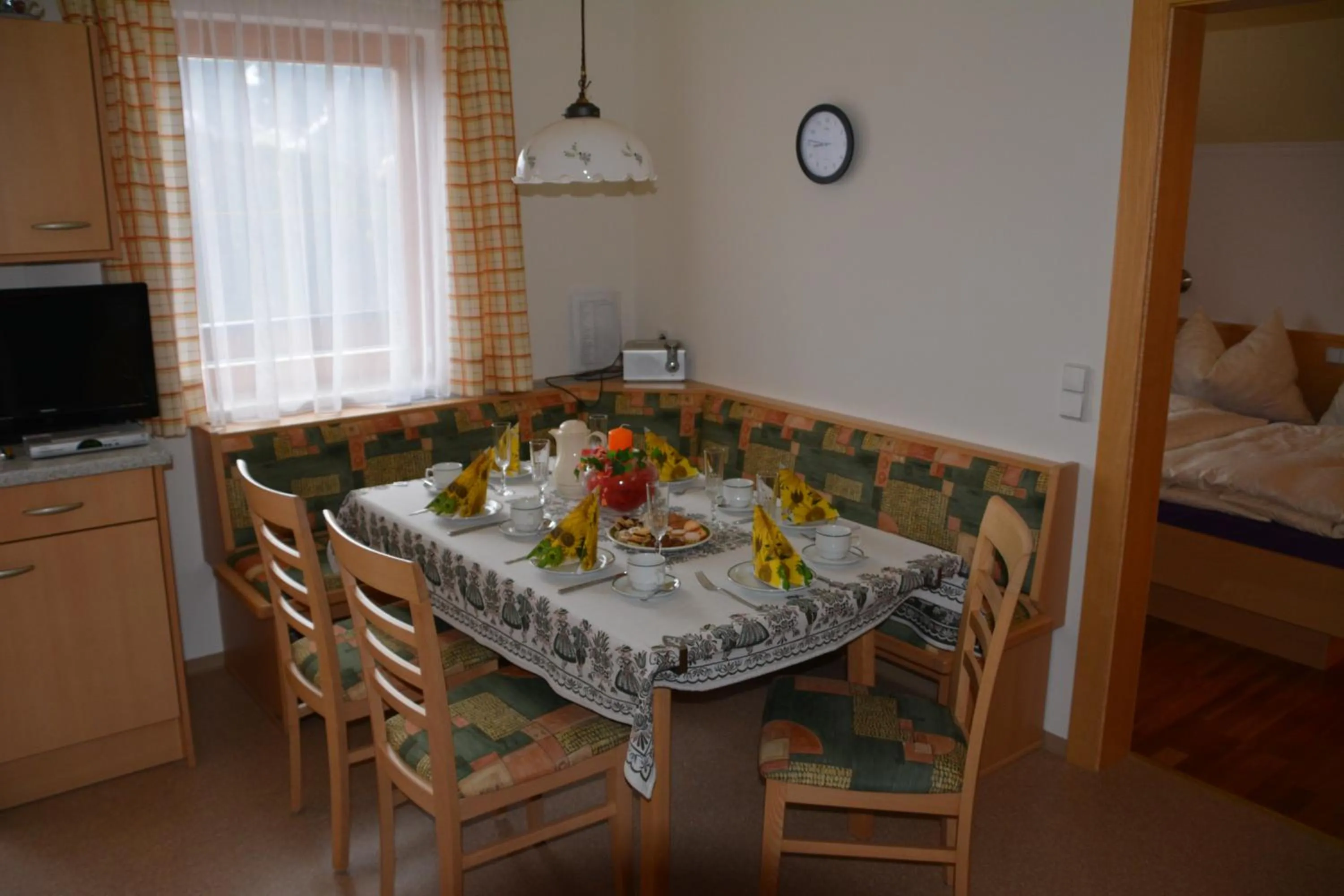 Dining area in Haus Erika