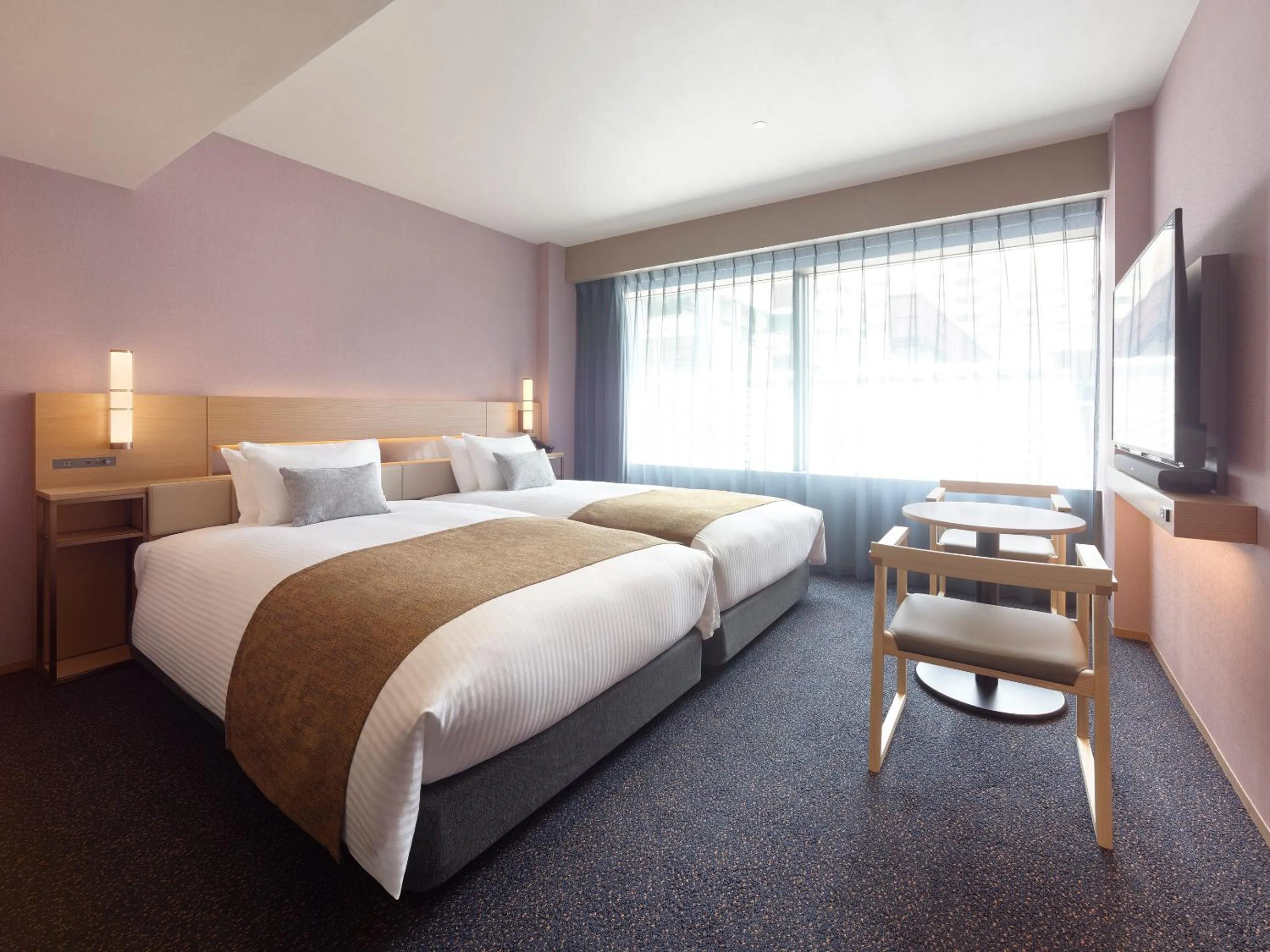 Photo of the whole room, Bed in Mitsui Garden Hotel Kyoto Sanjo PREMIER