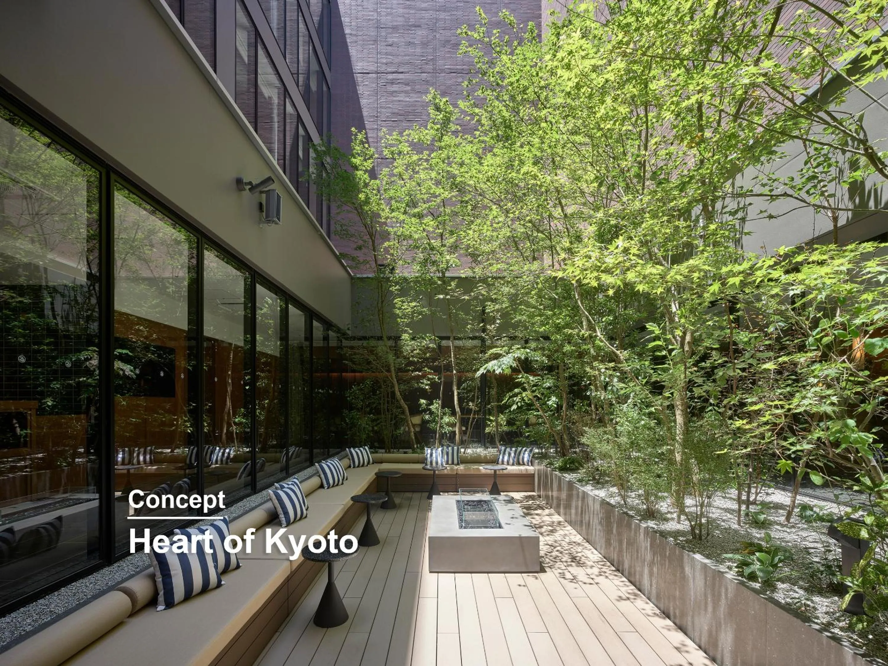 Garden in Mitsui Garden Hotel Kyoto Sanjo PREMIER