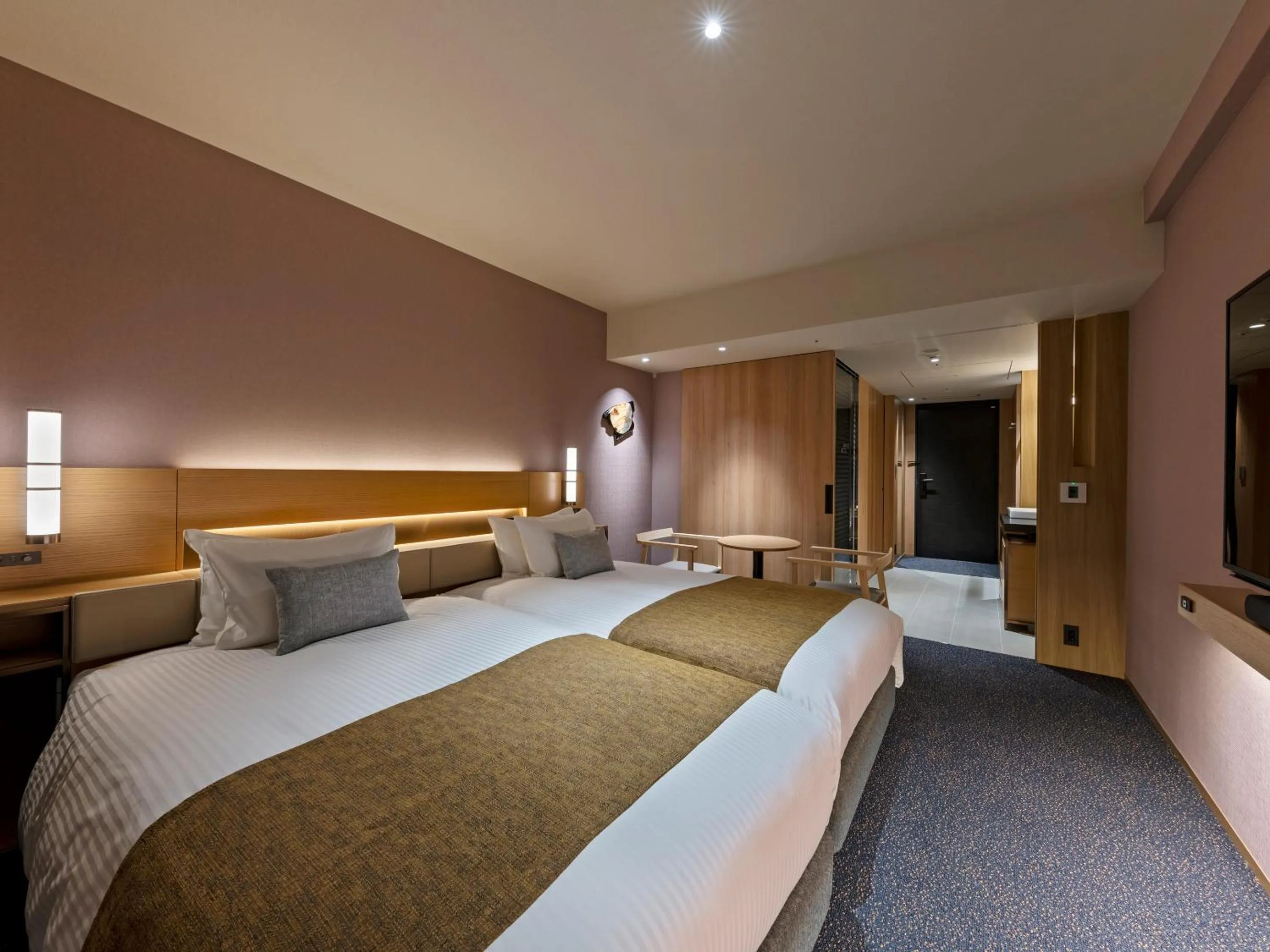 Photo of the whole room, Bed in Mitsui Garden Hotel Kyoto Sanjo PREMIER