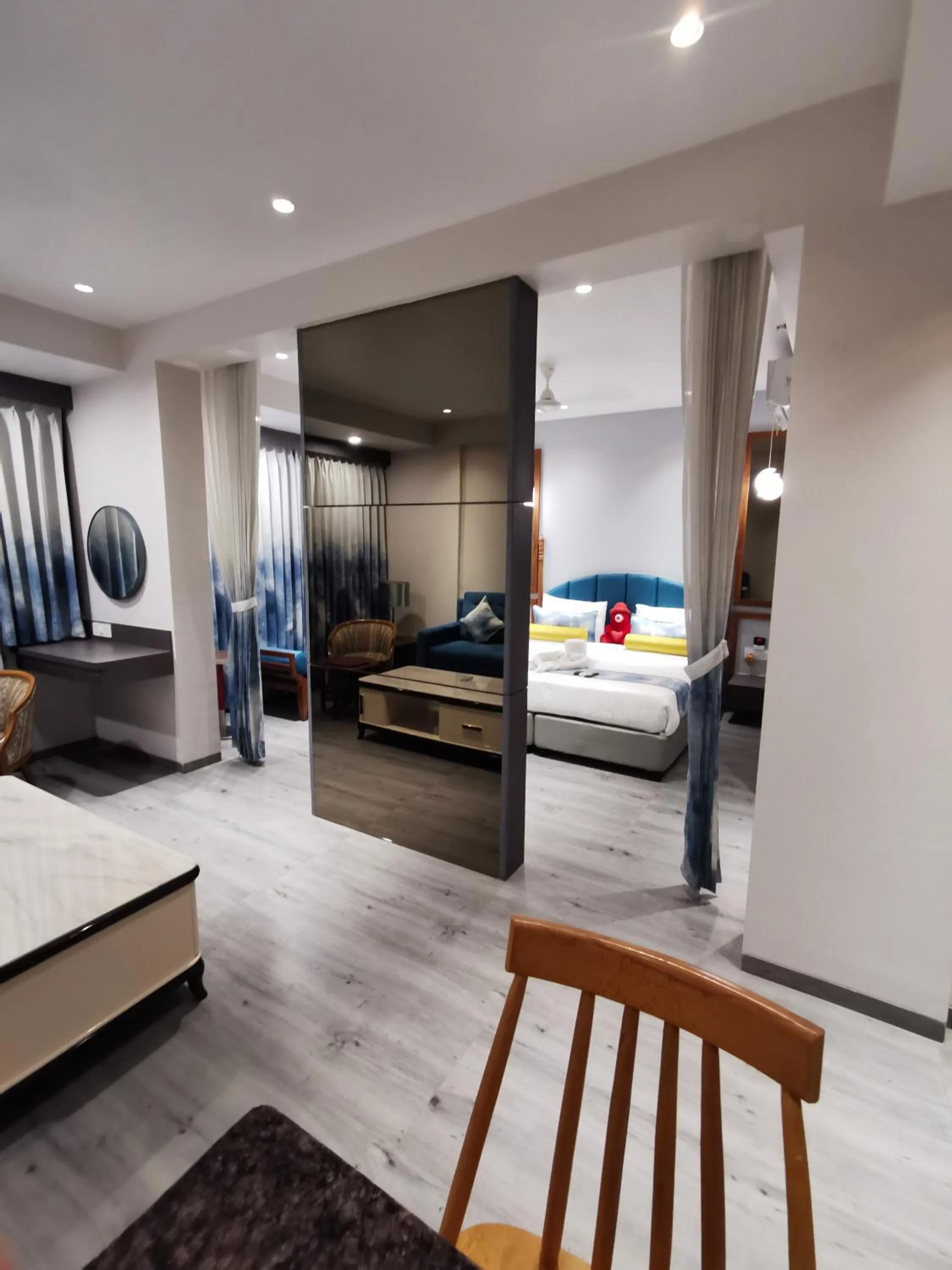 TV and multimedia, Bed in Hotel The Excellency