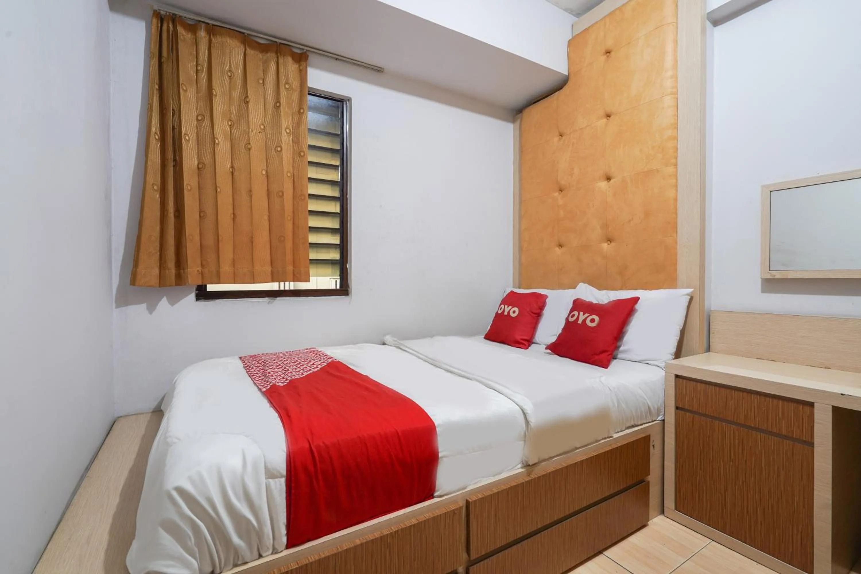 Bedroom, Bed in OYO 93545 Gateway Cicadas Apartment By Barbie Homestay