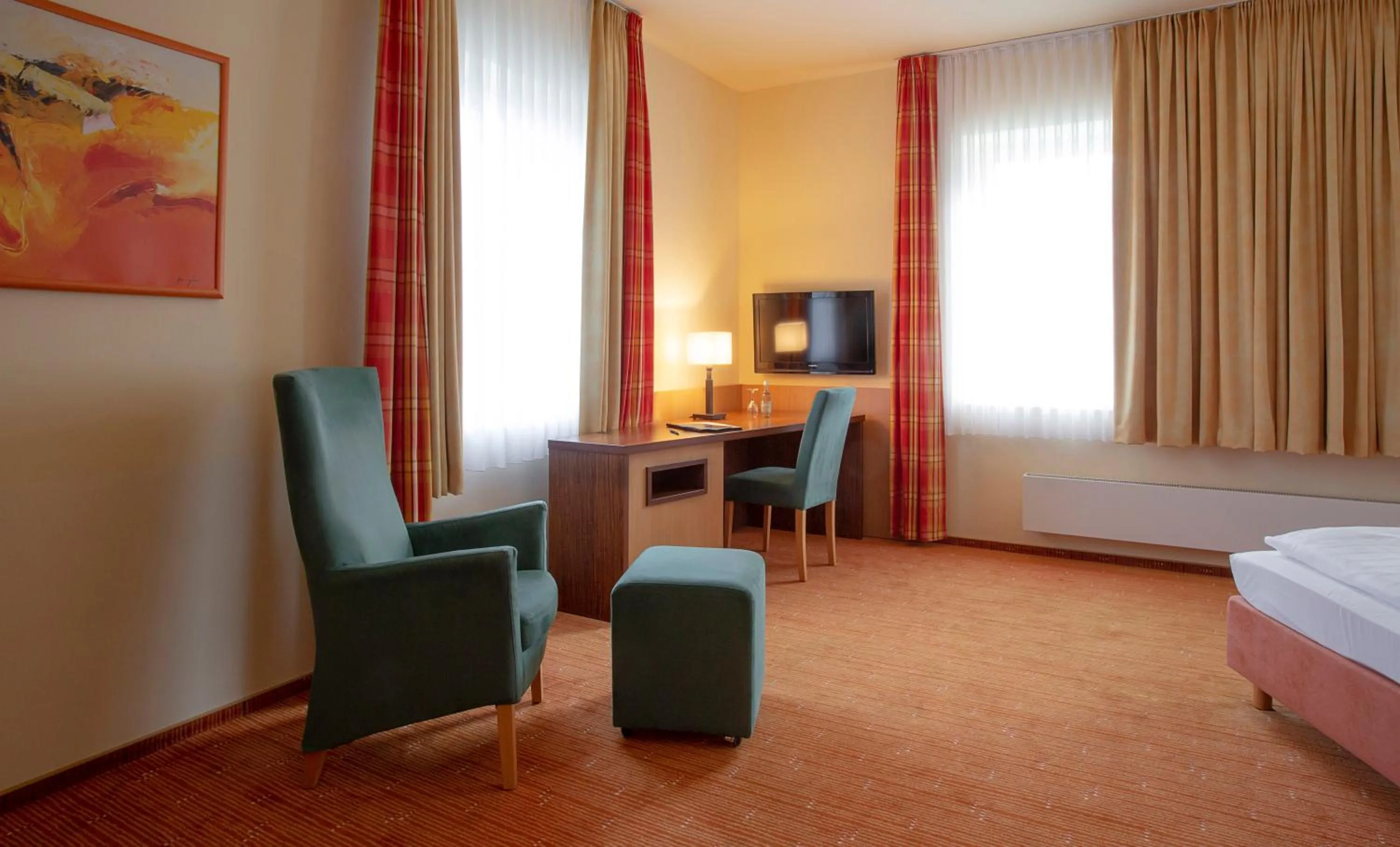 Photo of the whole room, Bed in Hof Sonnentau