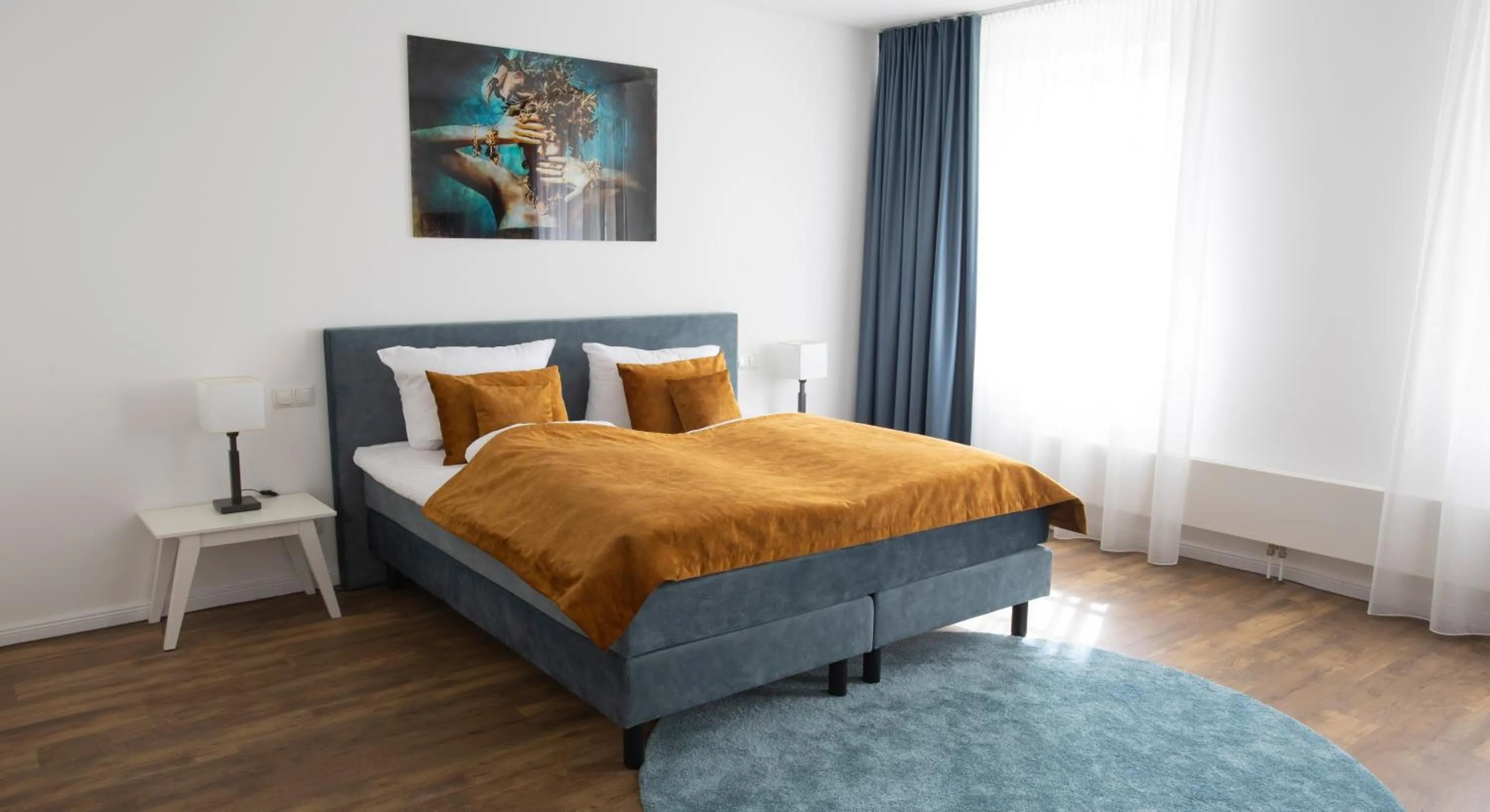 Photo of the whole room, Bed in Hof Sonnentau