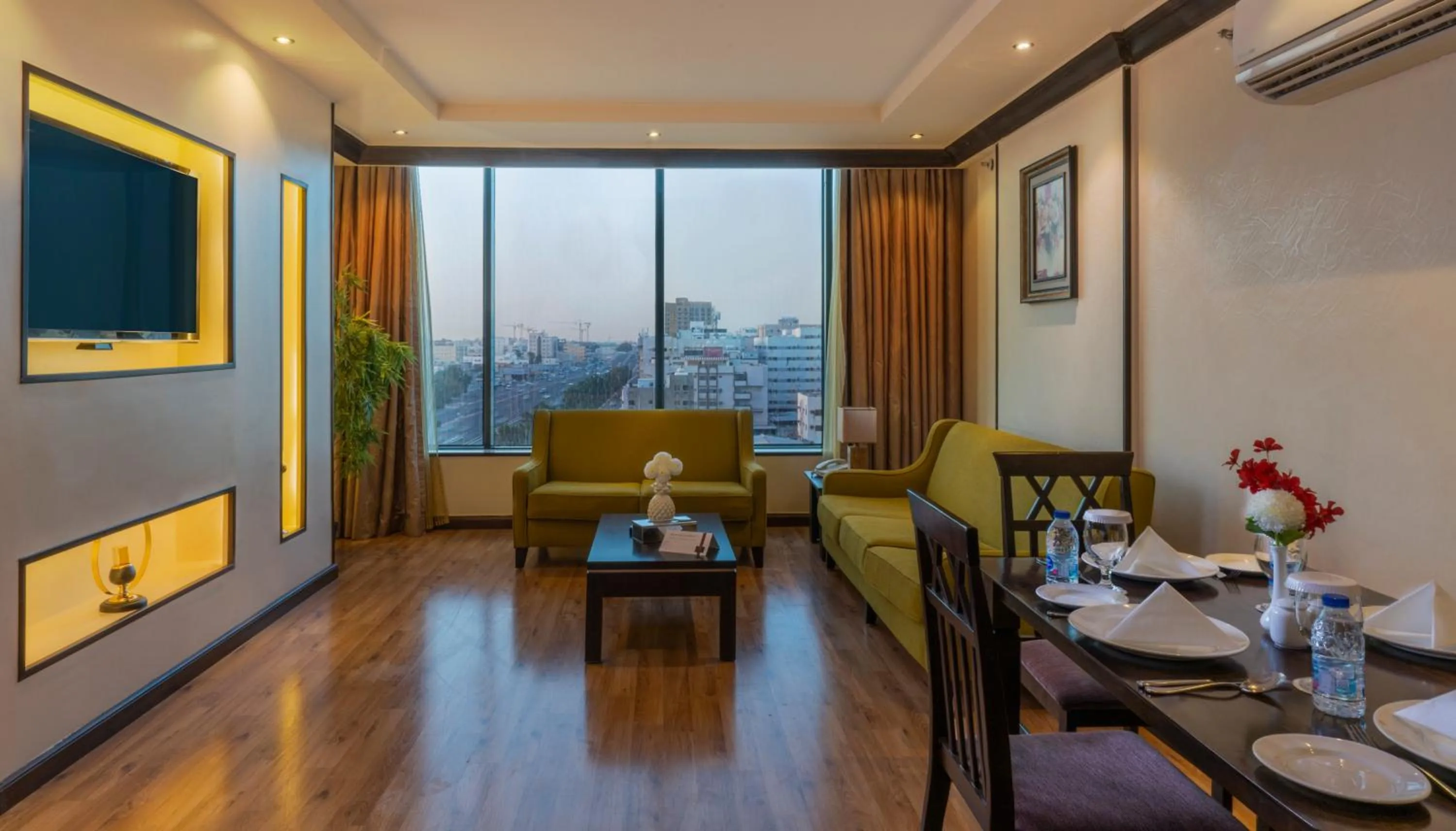 Living room in شقق بلاتينيوم السبعين للشقق المخدومة