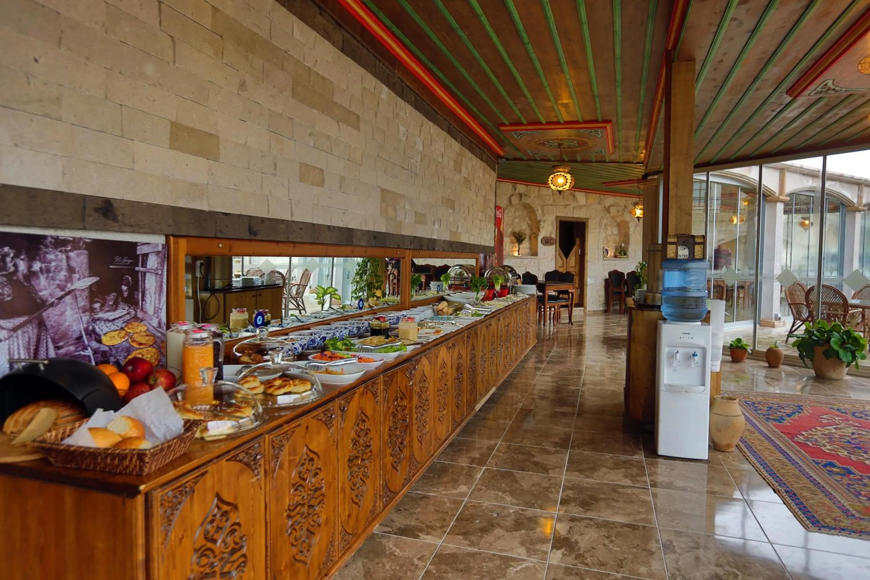 Restaurant/places to eat in Cappadocia Inn Cave Hotel