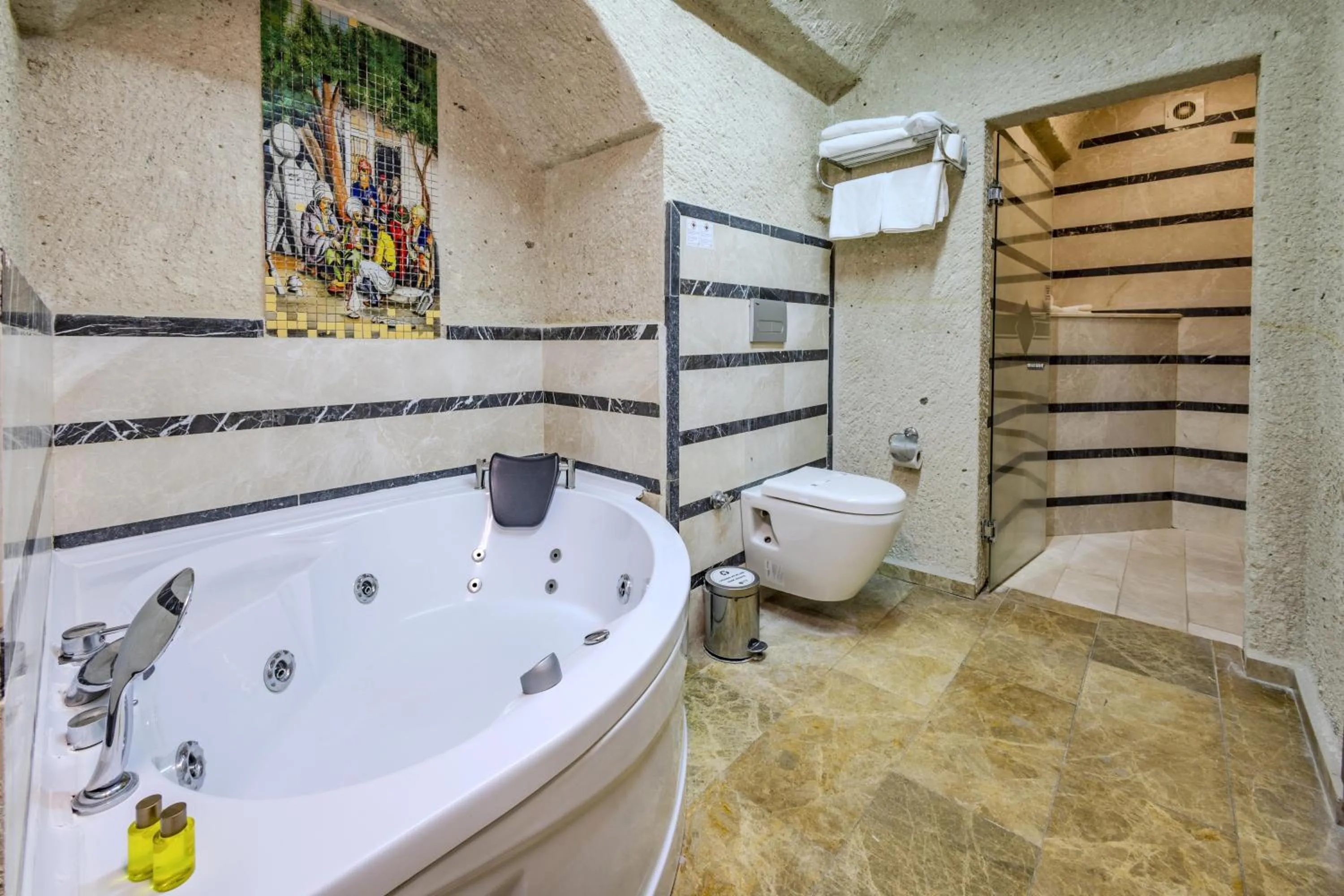 Toilet in Cappadocia Inn Cave Hotel