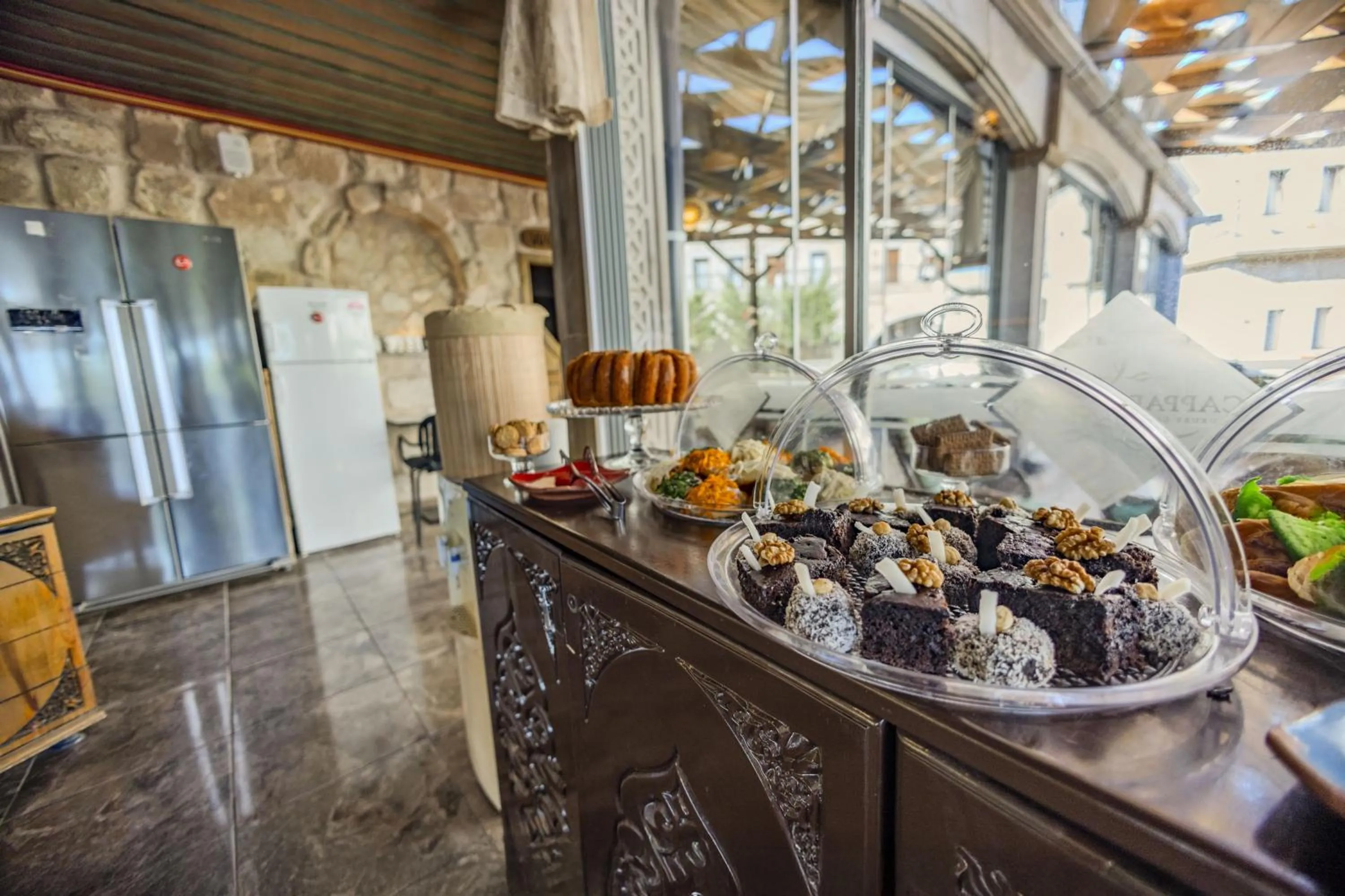 Buffet breakfast in Cappadocia Inn Cave Hotel