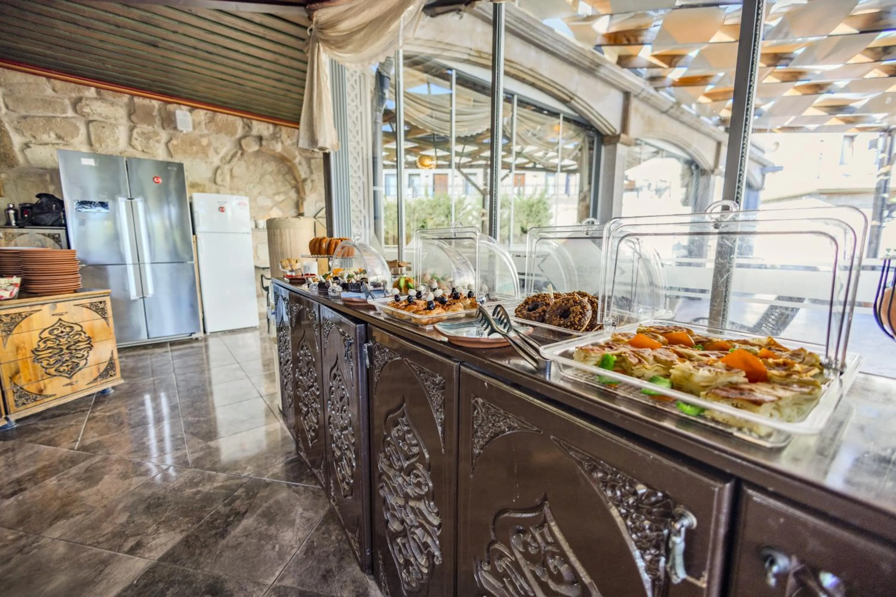 Buffet breakfast in Cappadocia Inn Cave Hotel