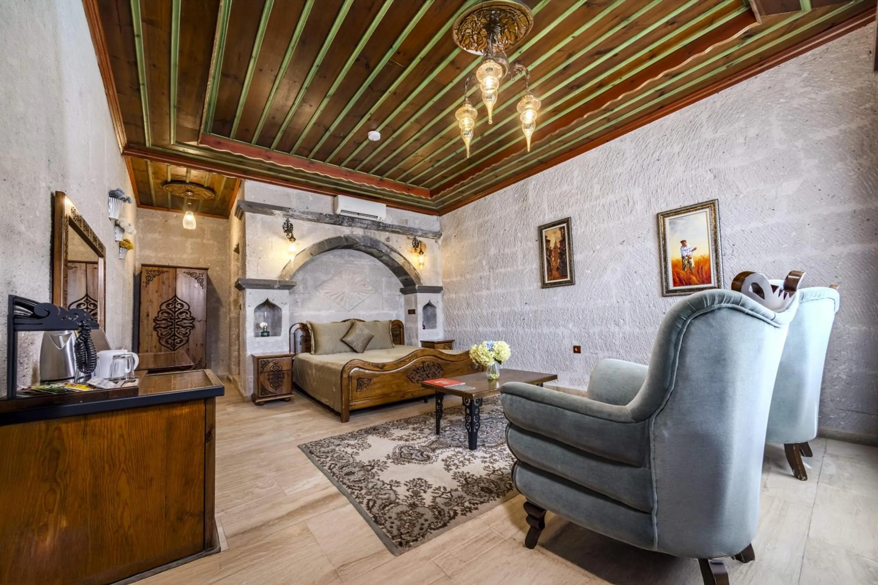 Seating area in Cappadocia Inn Cave Hotel