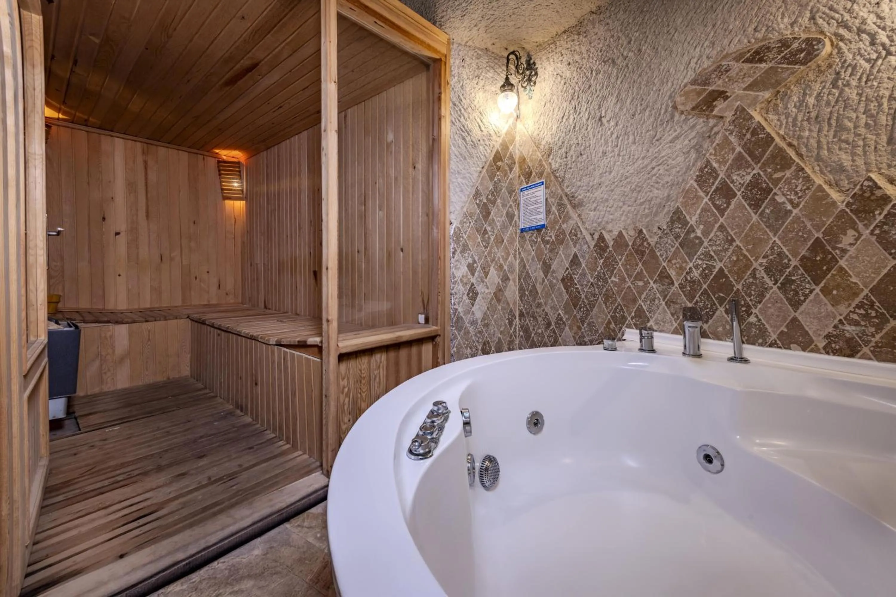 Shower in Cappadocia Inn Cave Hotel