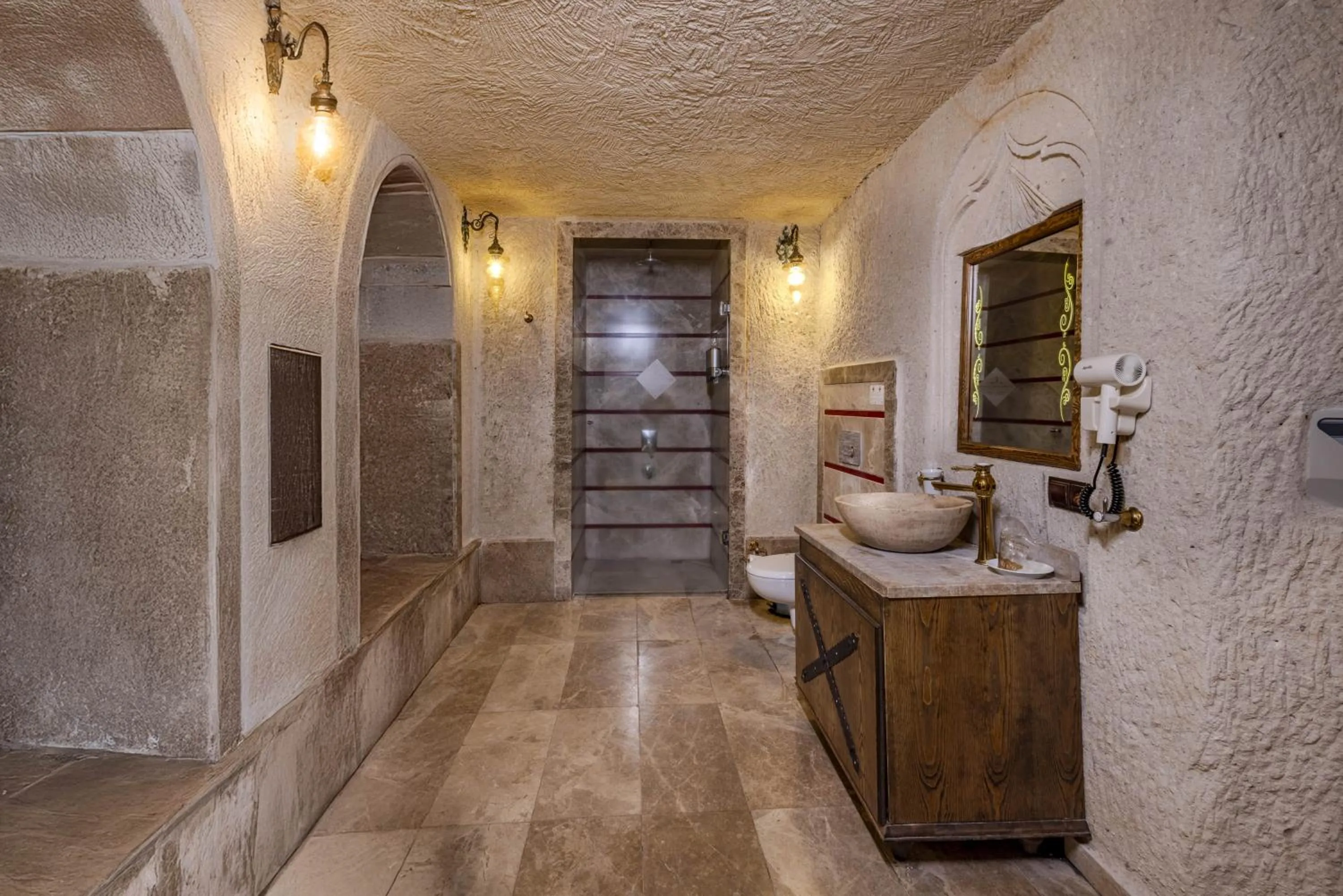 Bathroom in Cappadocia Inn Cave Hotel