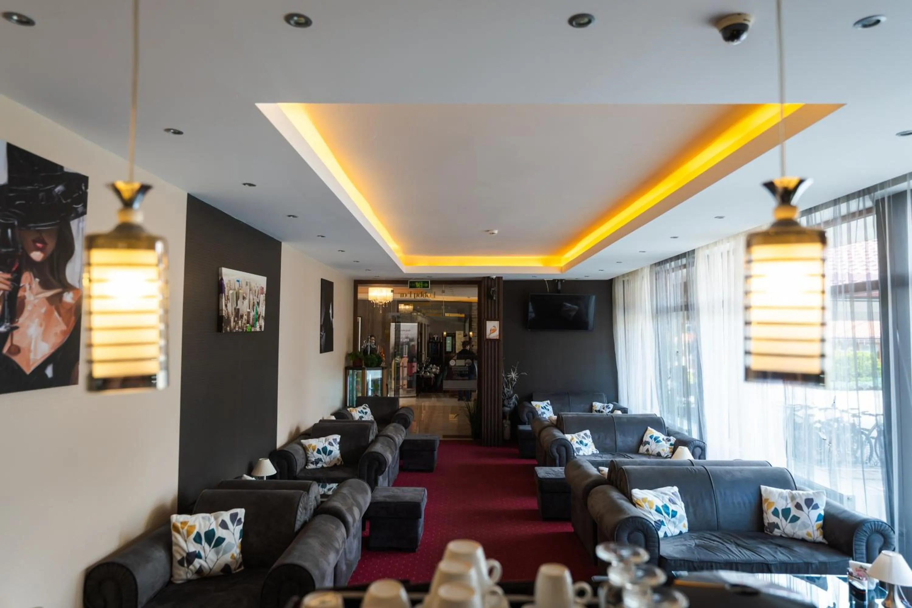 Lobby or reception in Paradise SPA Hotel